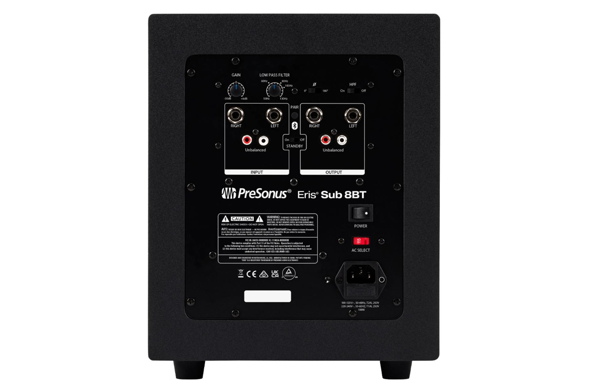 کانکتور و اتصال اسپیکر پریسونوس Eris Sub 8BT