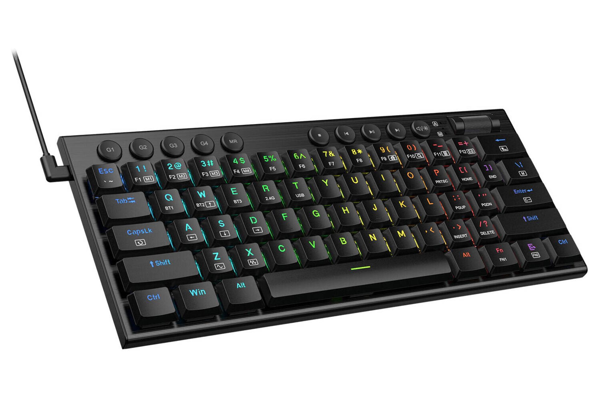 کانکتور و اتصال کیبورد ردراگون K632 RGB