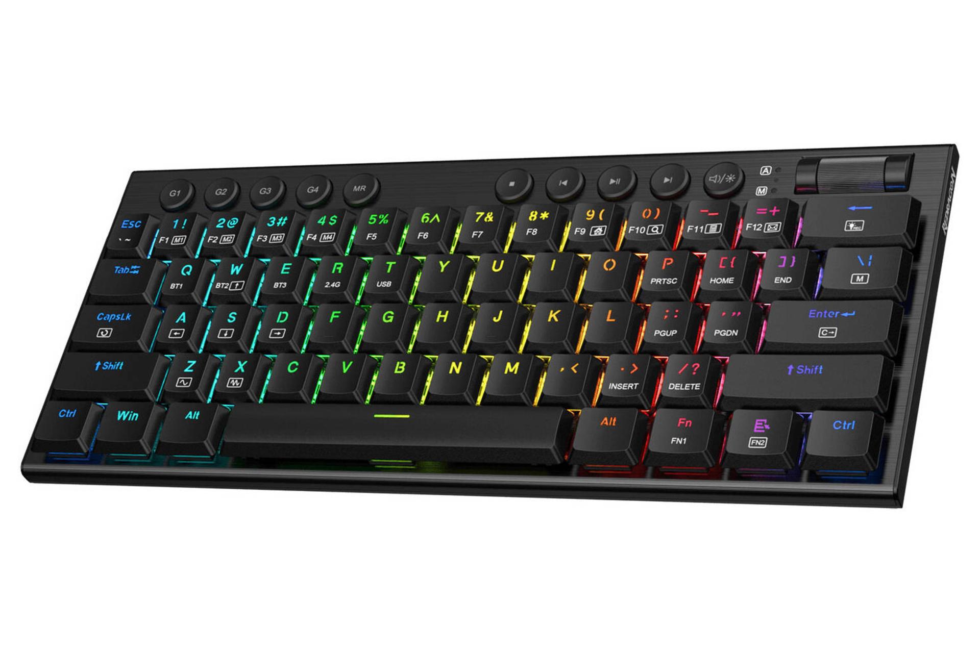 ابعاد و اندازه کیبورد ردراگون K632 RGB