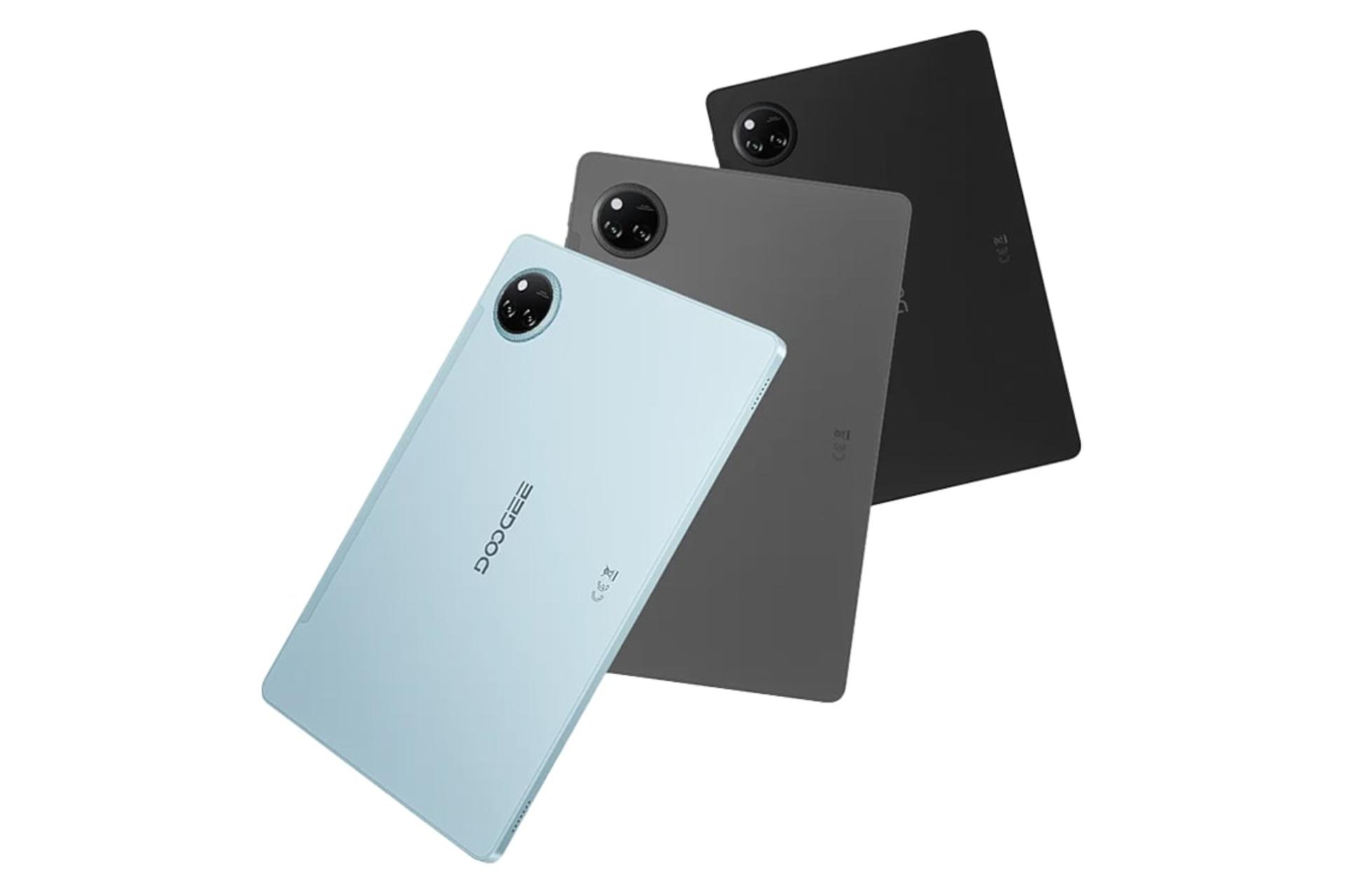 نمای پنل پشت تبلت تب A9 پرو پلاس دوجی / Doogee Tab A9 Pro Plus با نمایش رنگ‌بندی تبلت