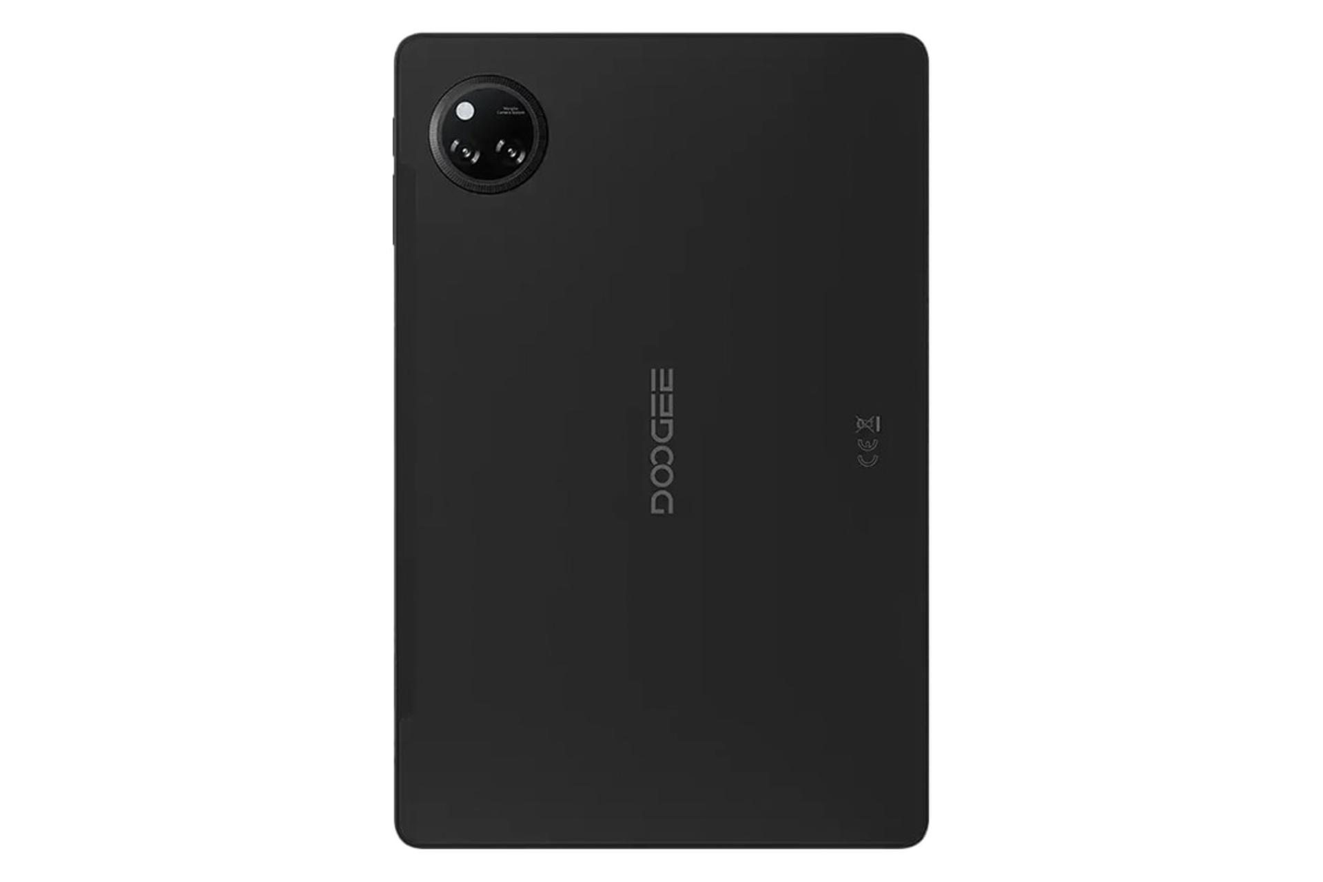 نمای نیمرخ پنل پشت تبلت تب A9 پرو پلاس دوجی / Doogee Tab A9 Pro Plus با نمایش دوربین و لوگوی پنل پشت