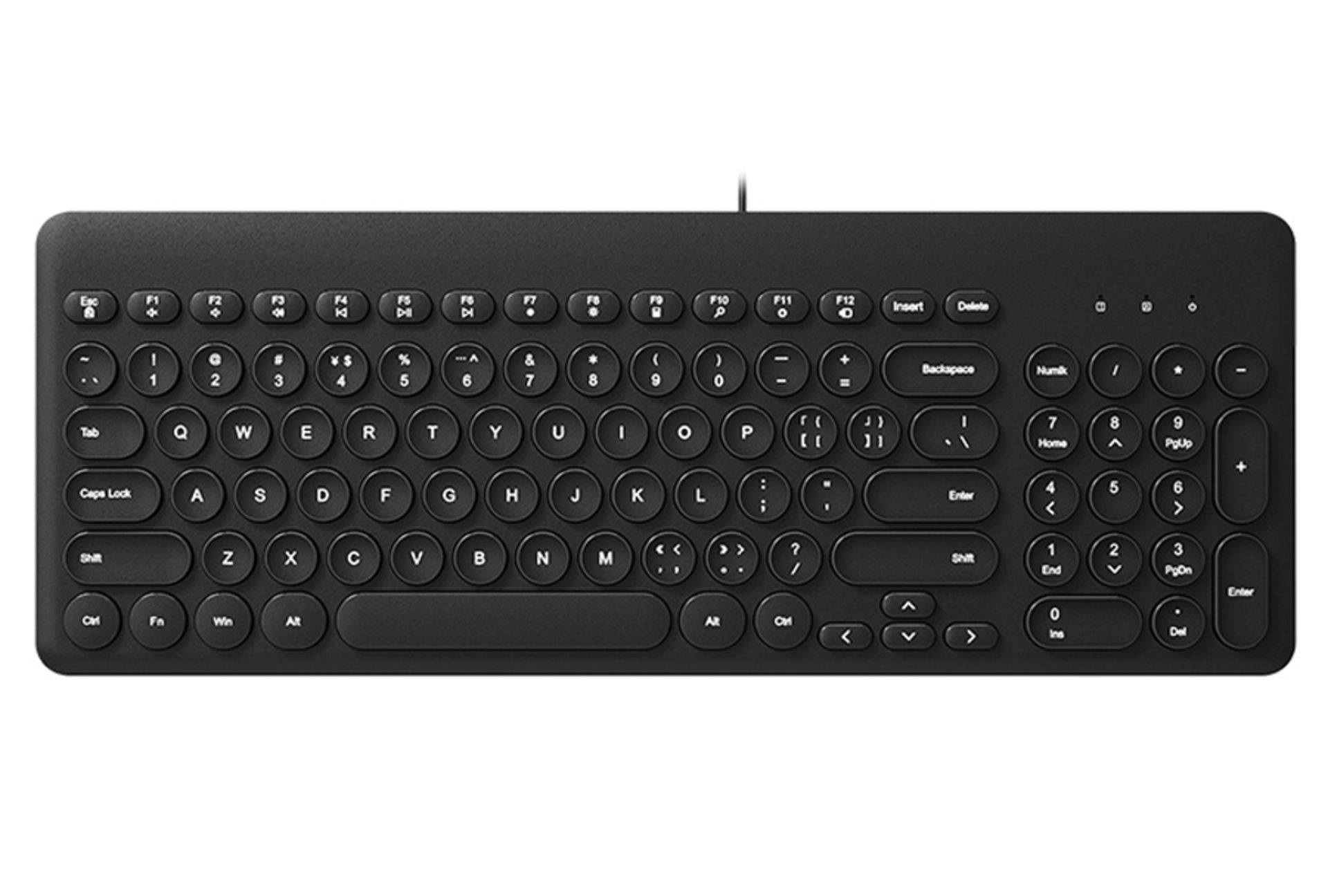 کیبورد بی او دبلیو K221U رنگ مشکی