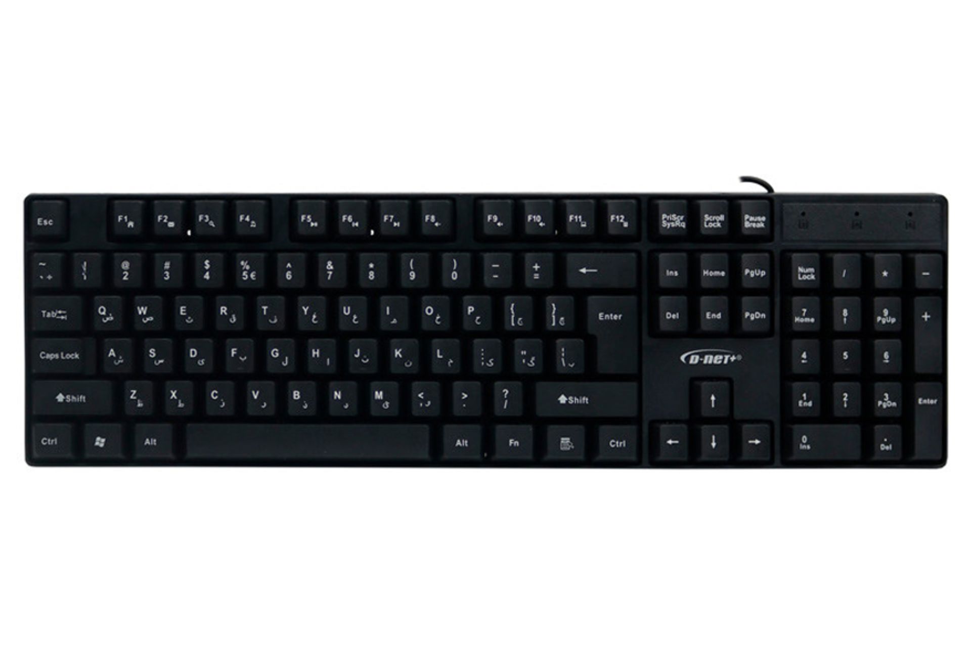 ابعاد و اندازه کیبورد دی نت پلاس DT-993