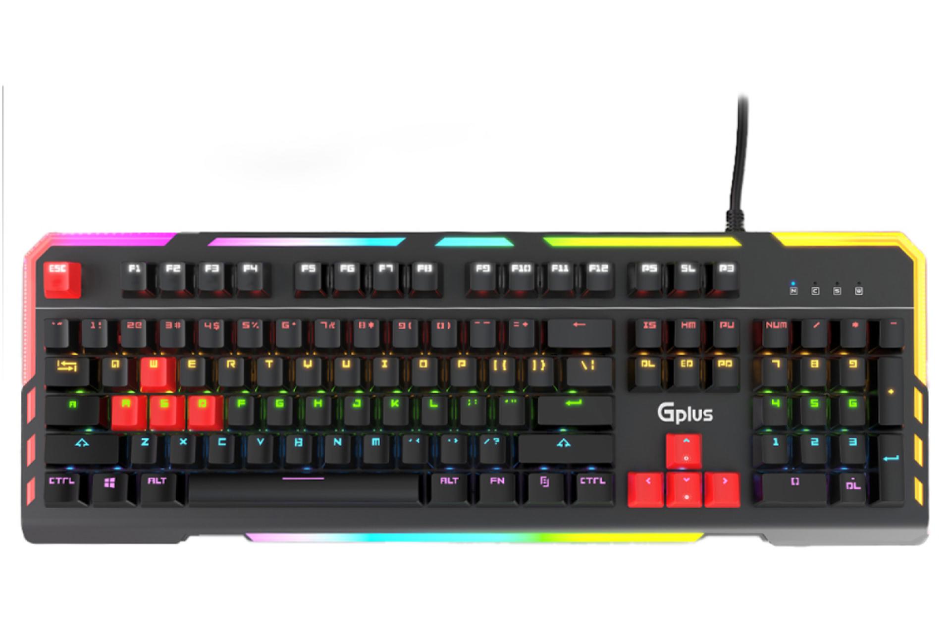 ابعاد و اندازه کیبورد جی پلاس GMK-K560W