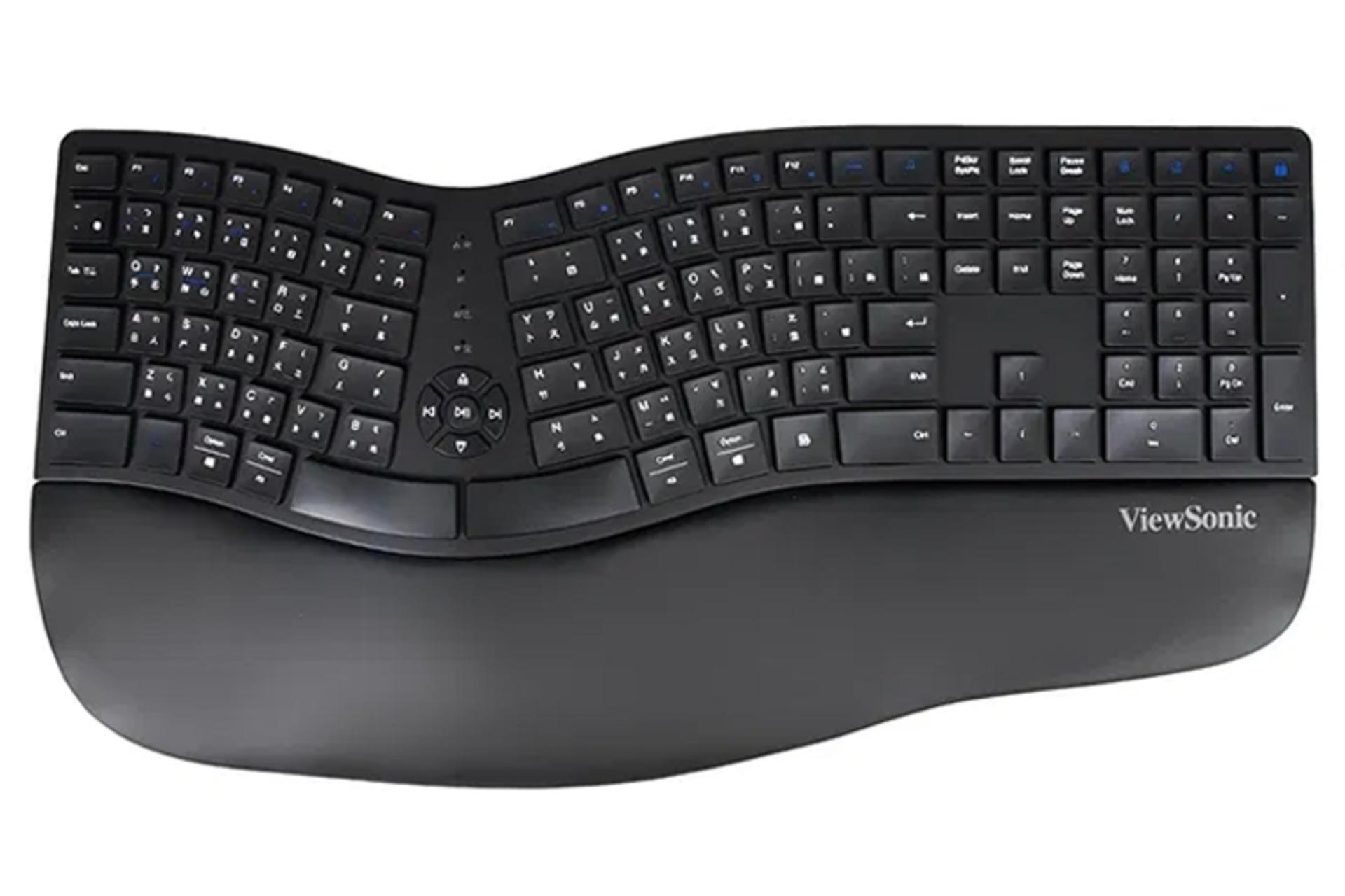 کیبورد ویوسونیک KW980 نمای بالا