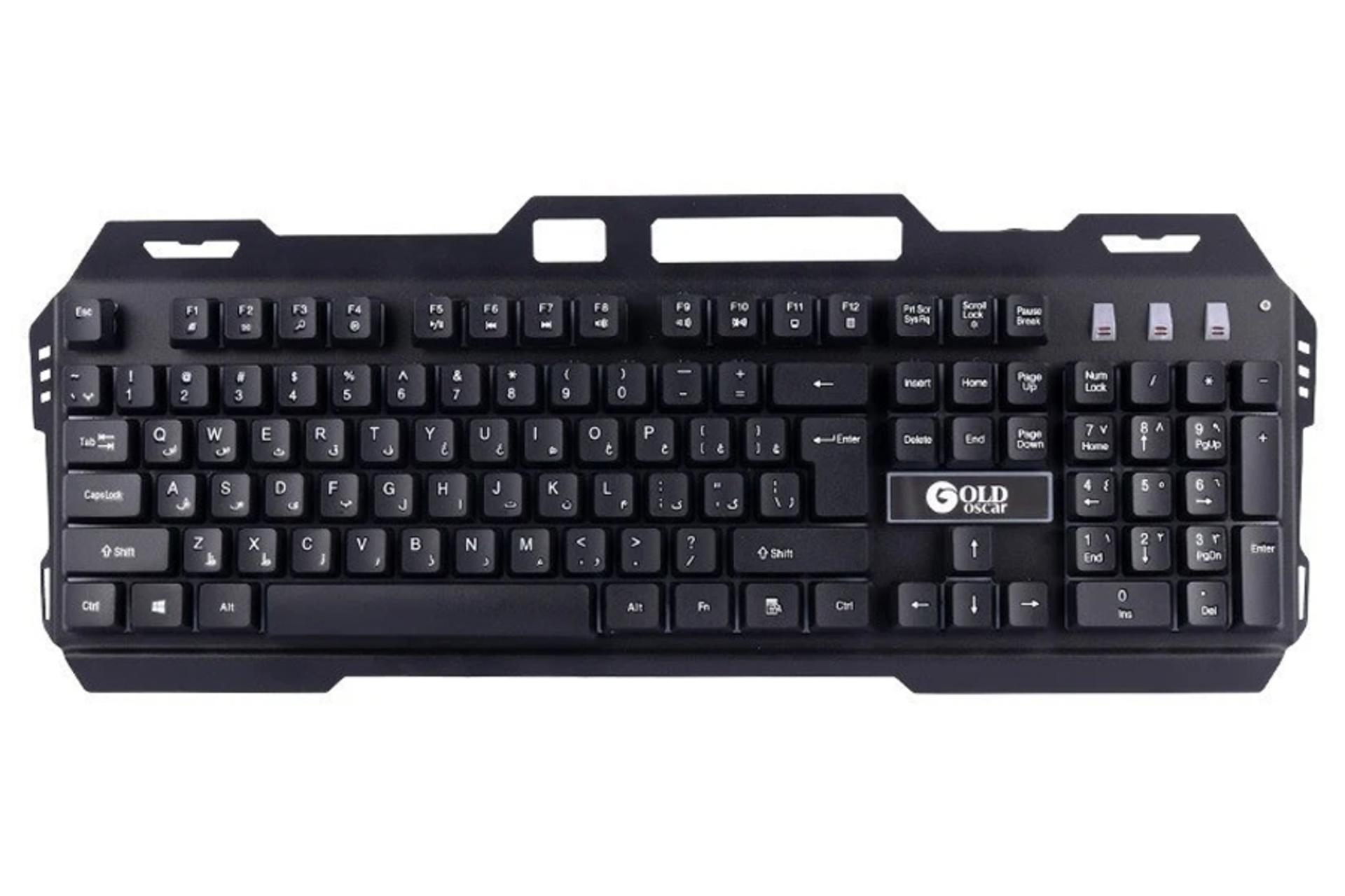 کیبورد گلد اسکار K18 نمای بالا