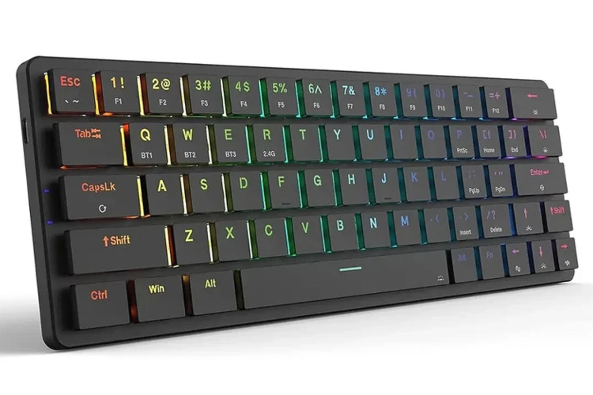 ابعاد و اندازه کیبورد ردراگون Elise Pro K624P