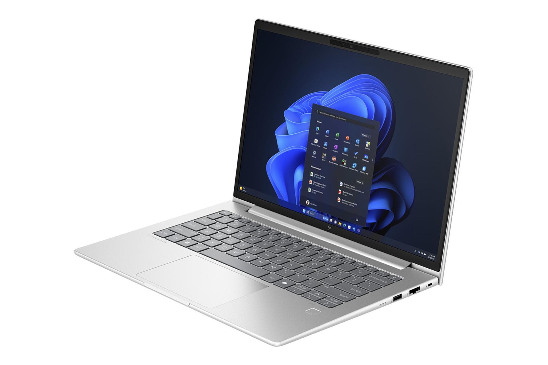 لپ تاپ اچ پی HP ProBook 465 G11 نمای جلو و راست
