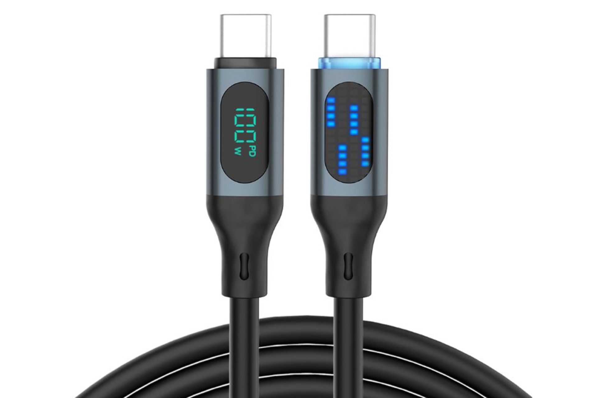 کابل شارژ USB هیمی Type-C به Type-C مدل Fusion Max 2 با طول 1.5 متر