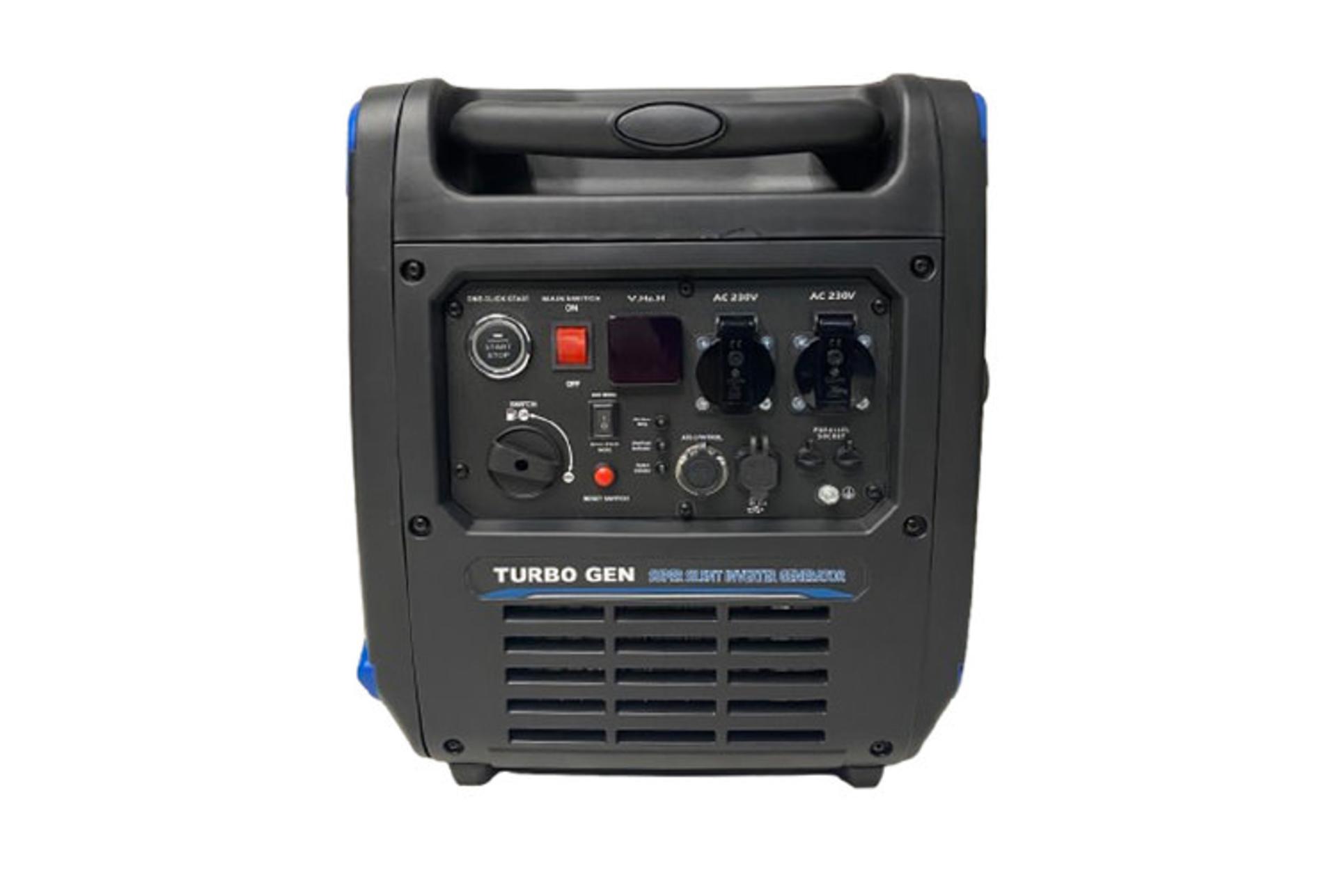 موتور برق توربوژن TURBO GEN GS6000E نمای جلو