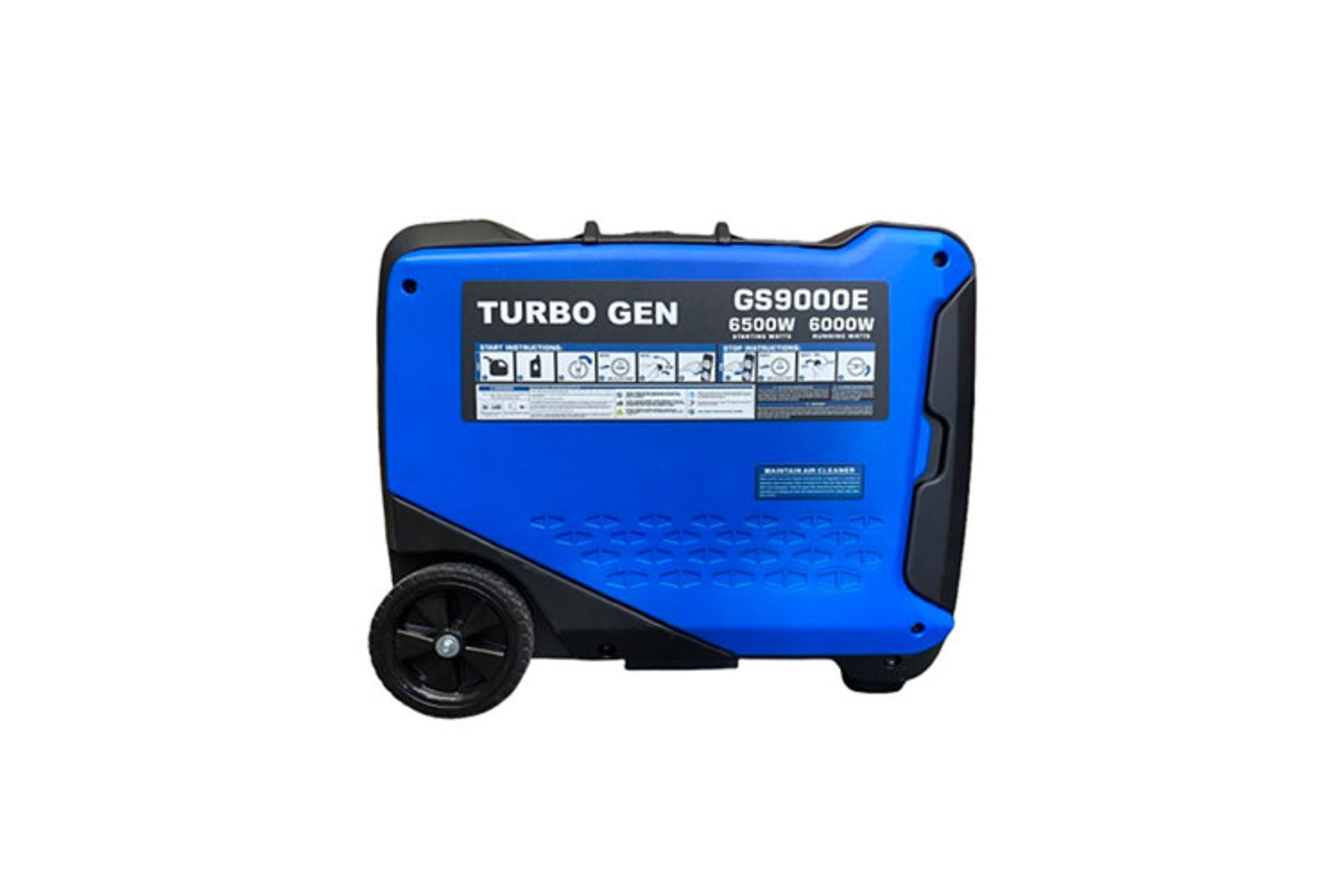 موتور برق توربوژن TURBO GEN GS9000E نمای جانبی