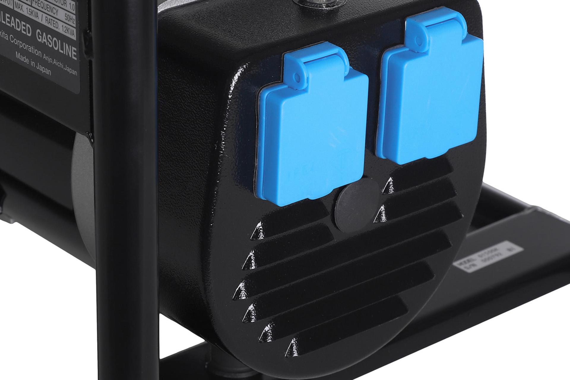 موتور برق ماتیکا Makita G1500K نمای خروجی AC