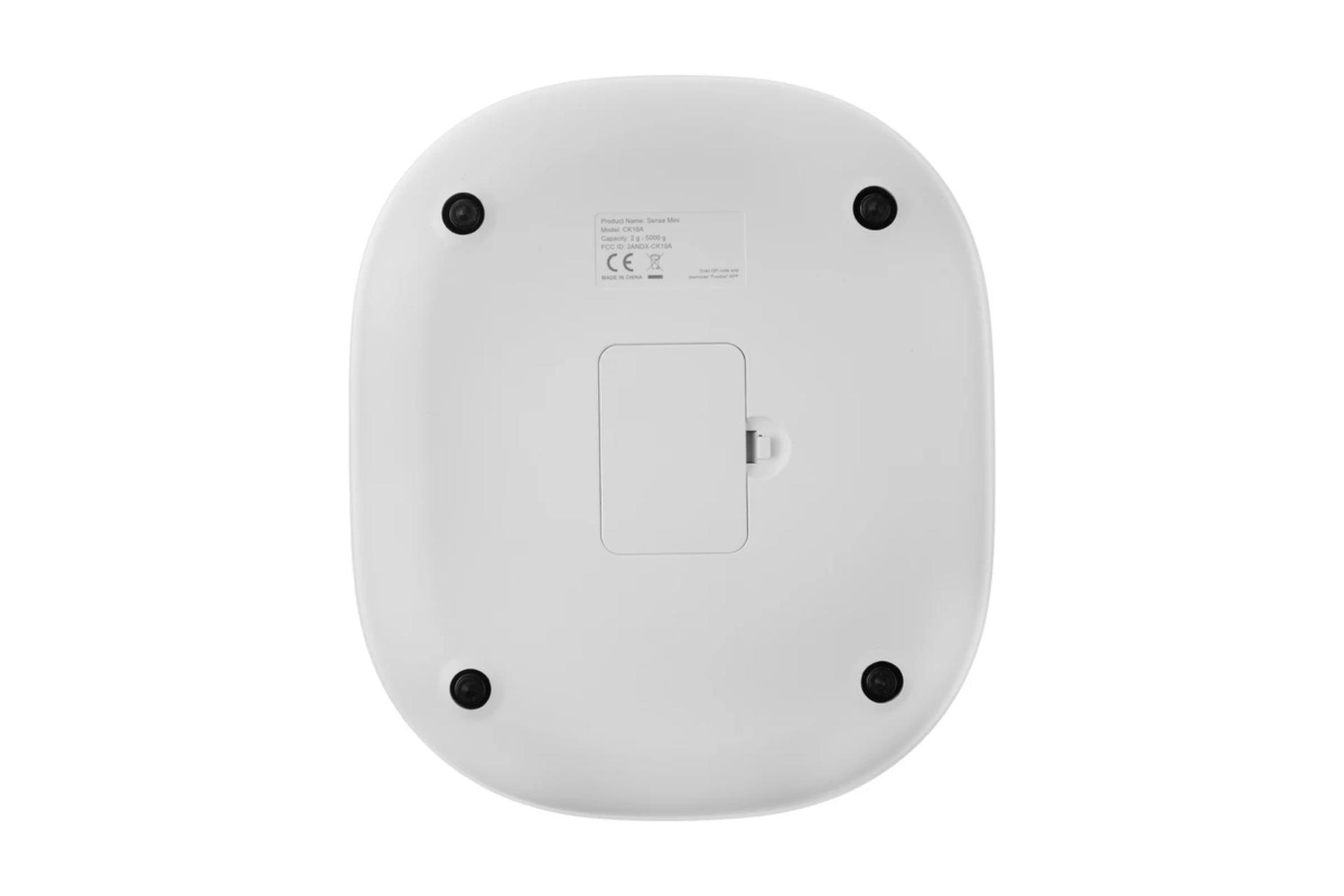 نمای پشت و بدنه ترازوی آشپزخانه هیمی Sense Mini