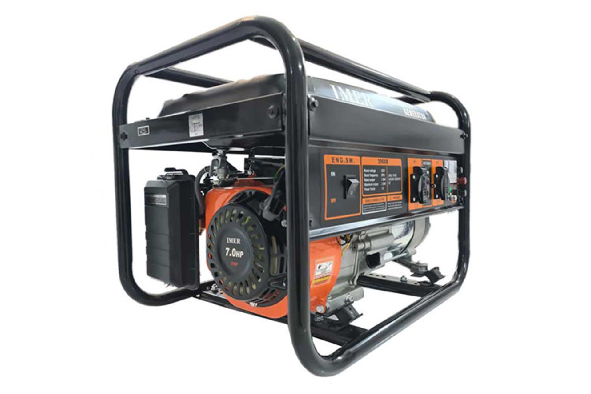 موتور برق ایمر IMER LT3900B نمای جلو و چپ