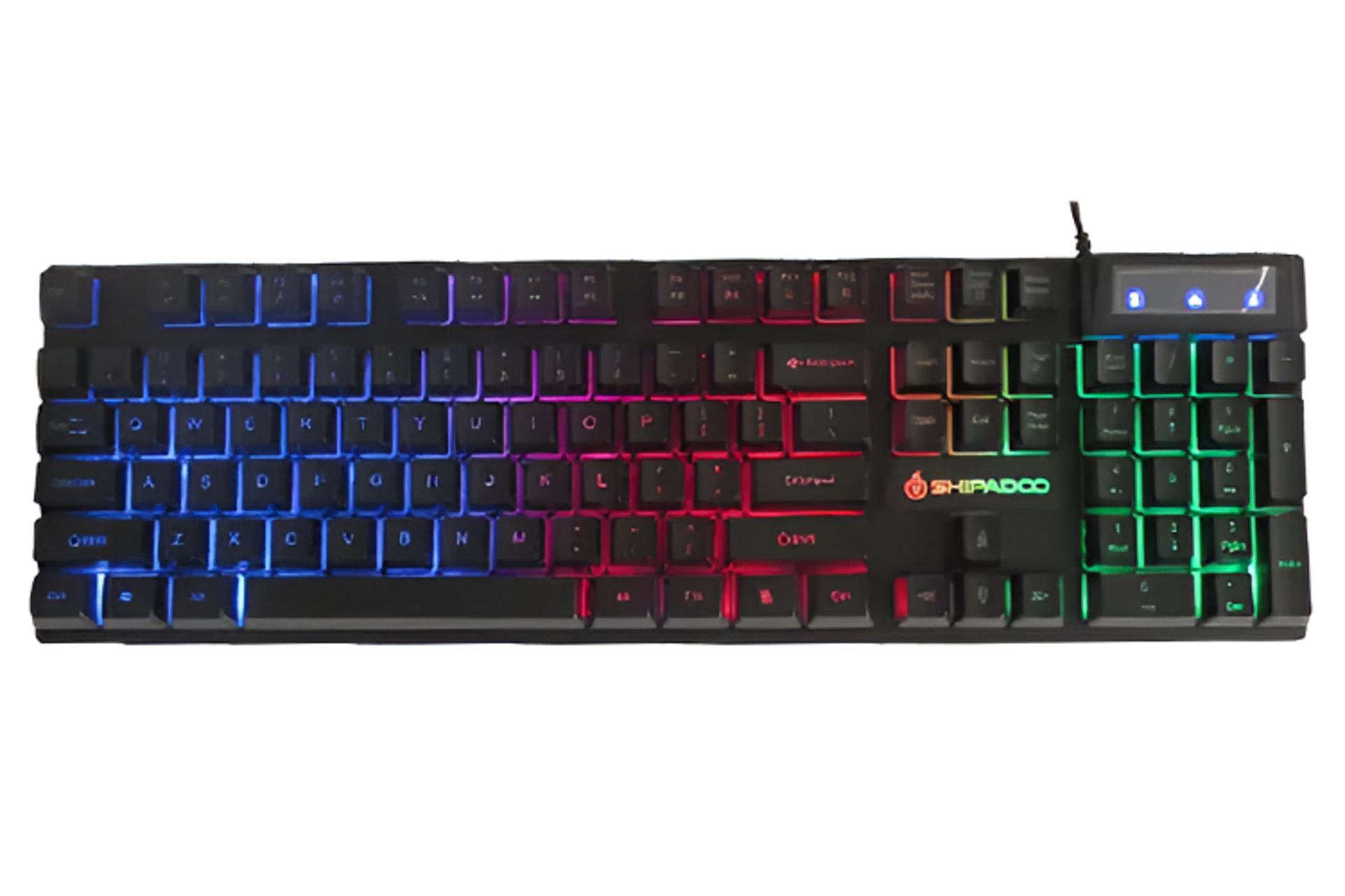 کیبورد شیپادو K500 نمای بالا