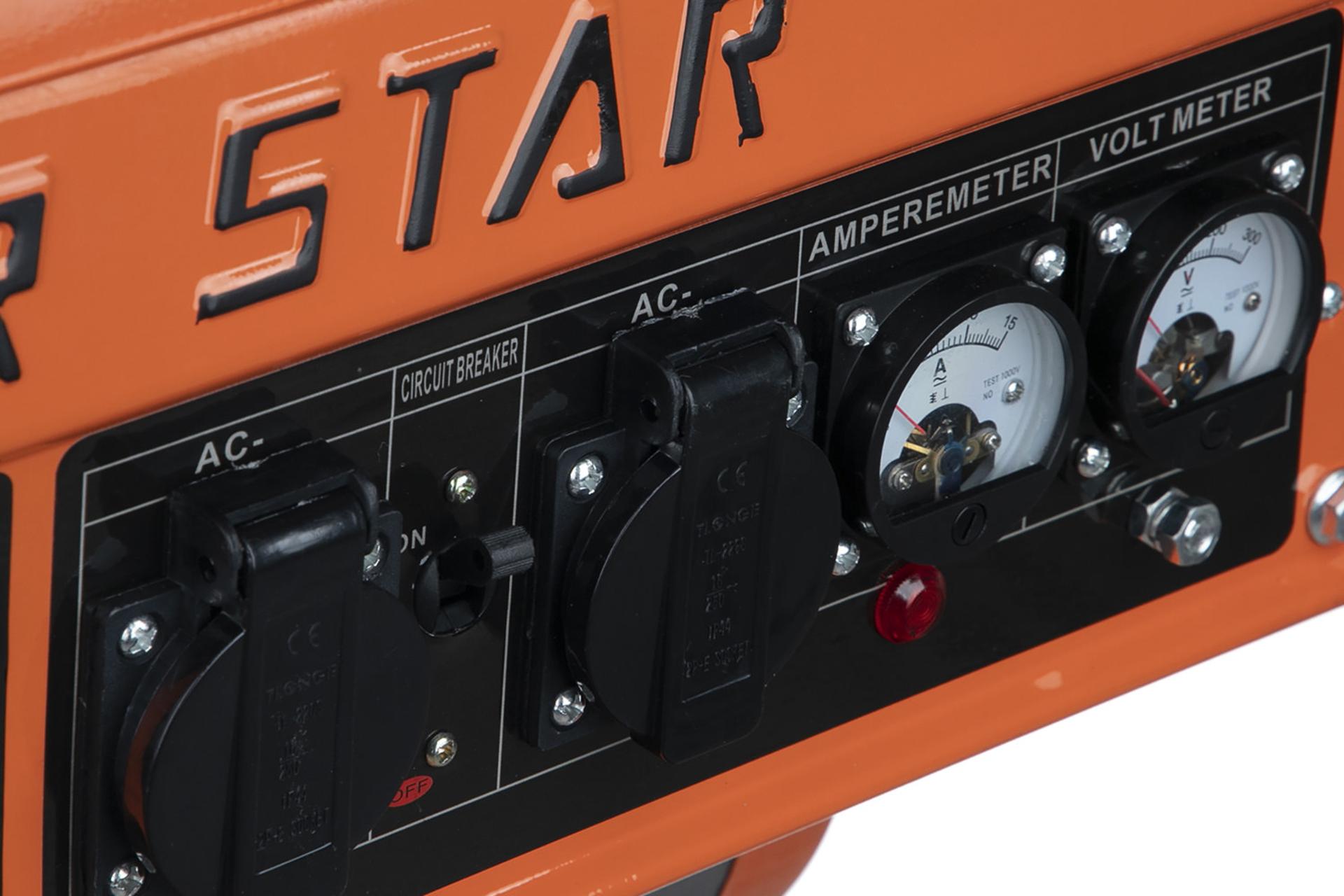 موتور برق سوپر استار SUPER STAR SS7800AN نمای پنل