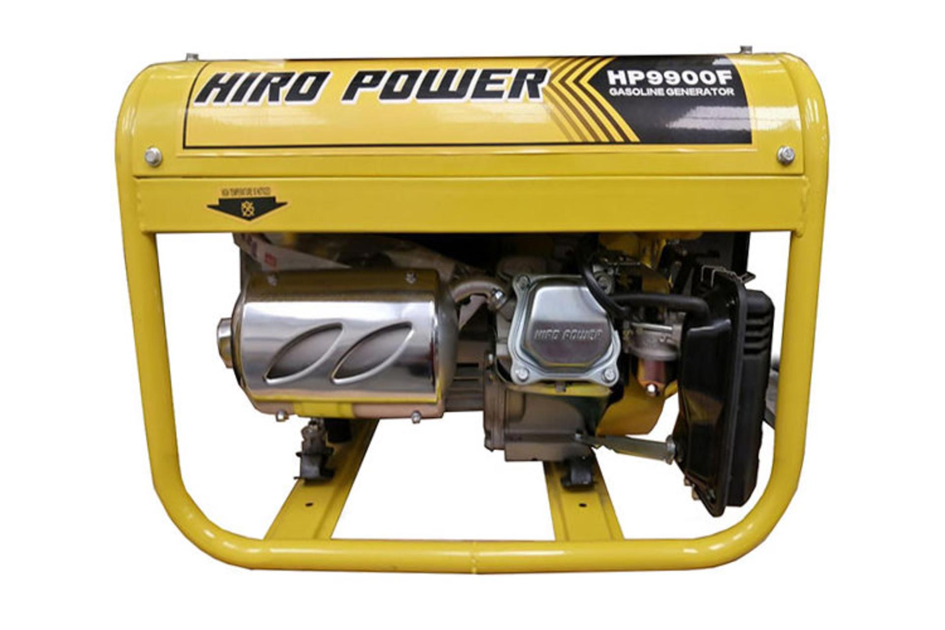 مرجع متخصصين ايران موتور برق هيرو پاور HIRO POWER HP9900F نماي پشت