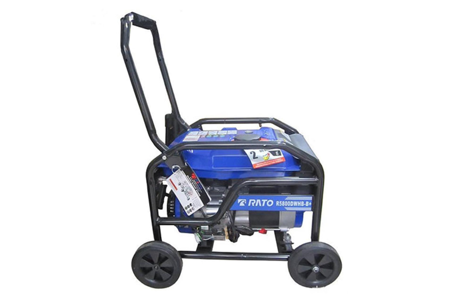 موتور برق راتو RATO R5800DWHB-B+ نمای جانبی