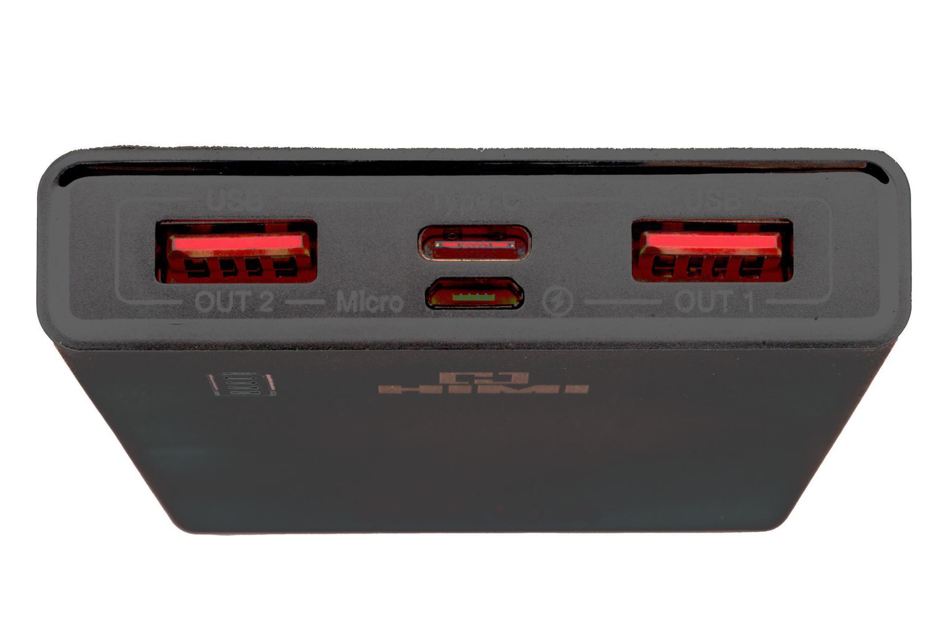 درگاه های پاور بانک هیمی HIMI VOLTA S 10000mAh