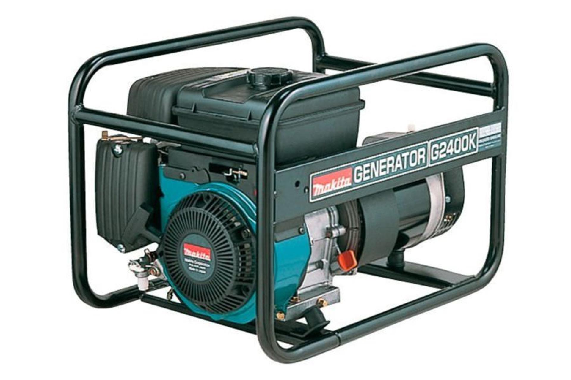 موتور برق ماکیتا Makita G2400K نمای جلو و جانبی