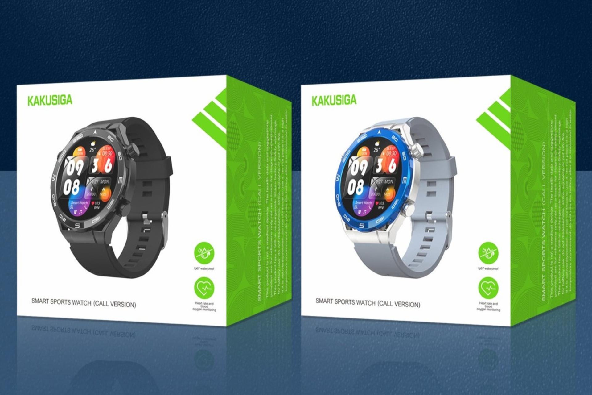 جعبه ساعت هوشمند کاکوسیگا KAKUSIGA KSC-1134