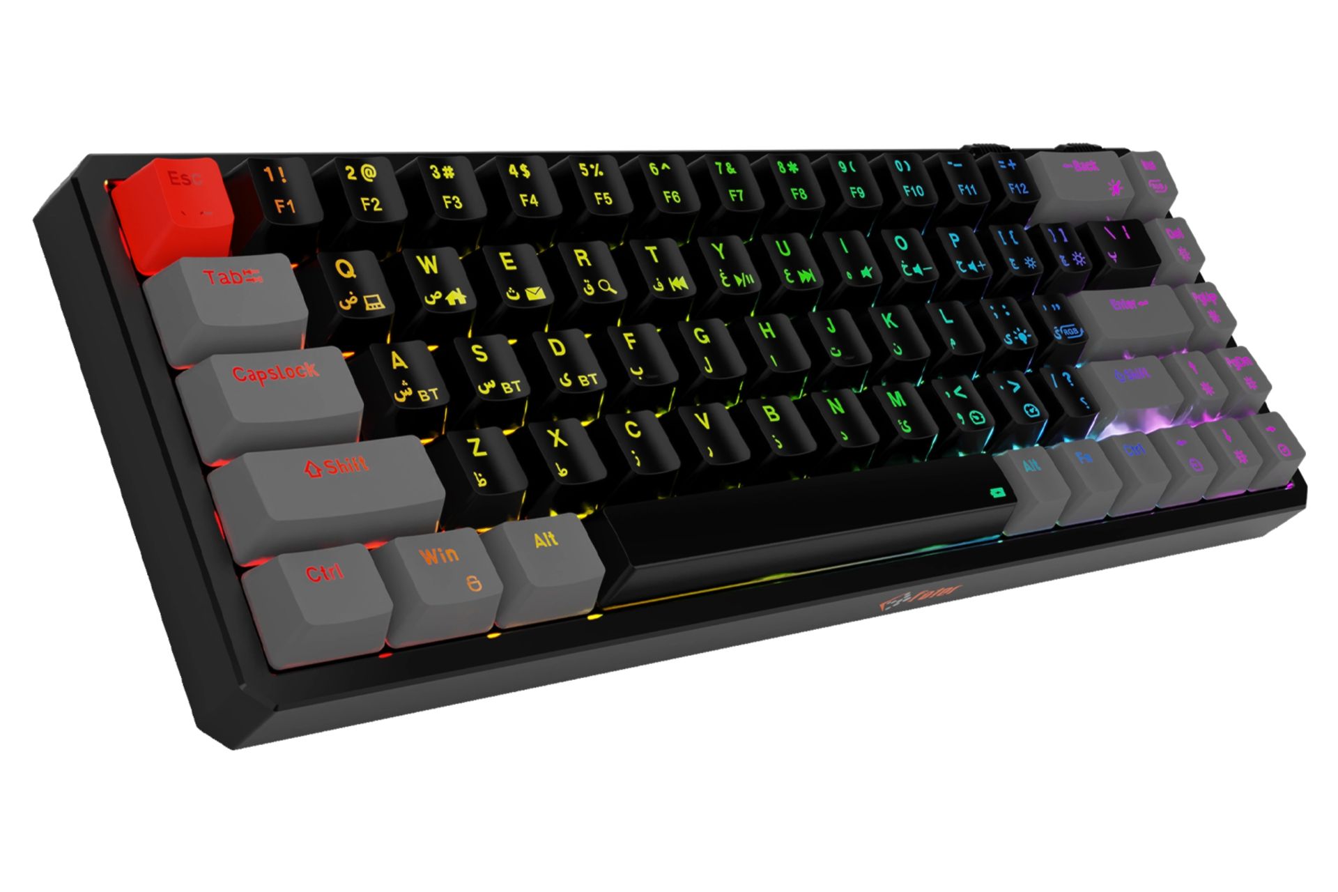 ابعاد و اندازه کیبورد فاطر KCR-8000B