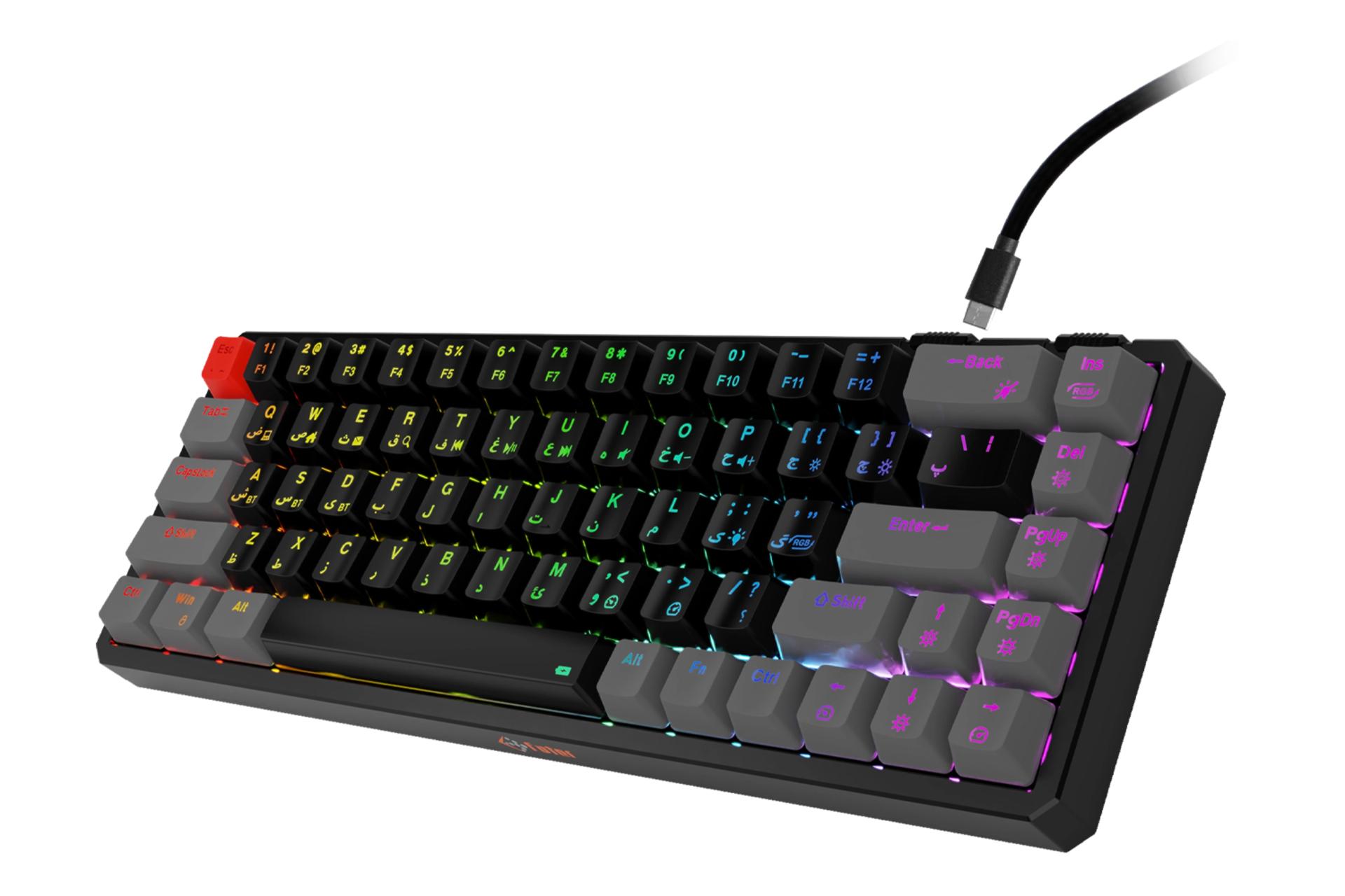 کانکتور و اتصال کیبورد فاطر KCR-8000B