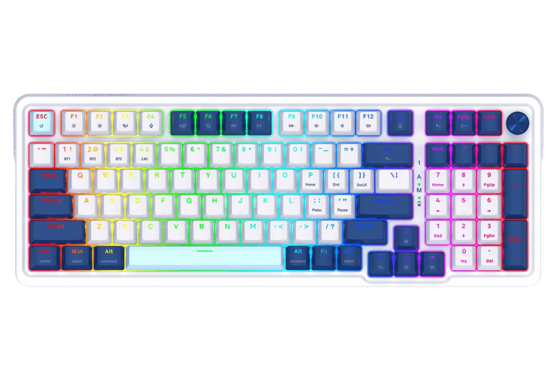 کیبورد ردراگون EISA K686 PRO نمای بالا