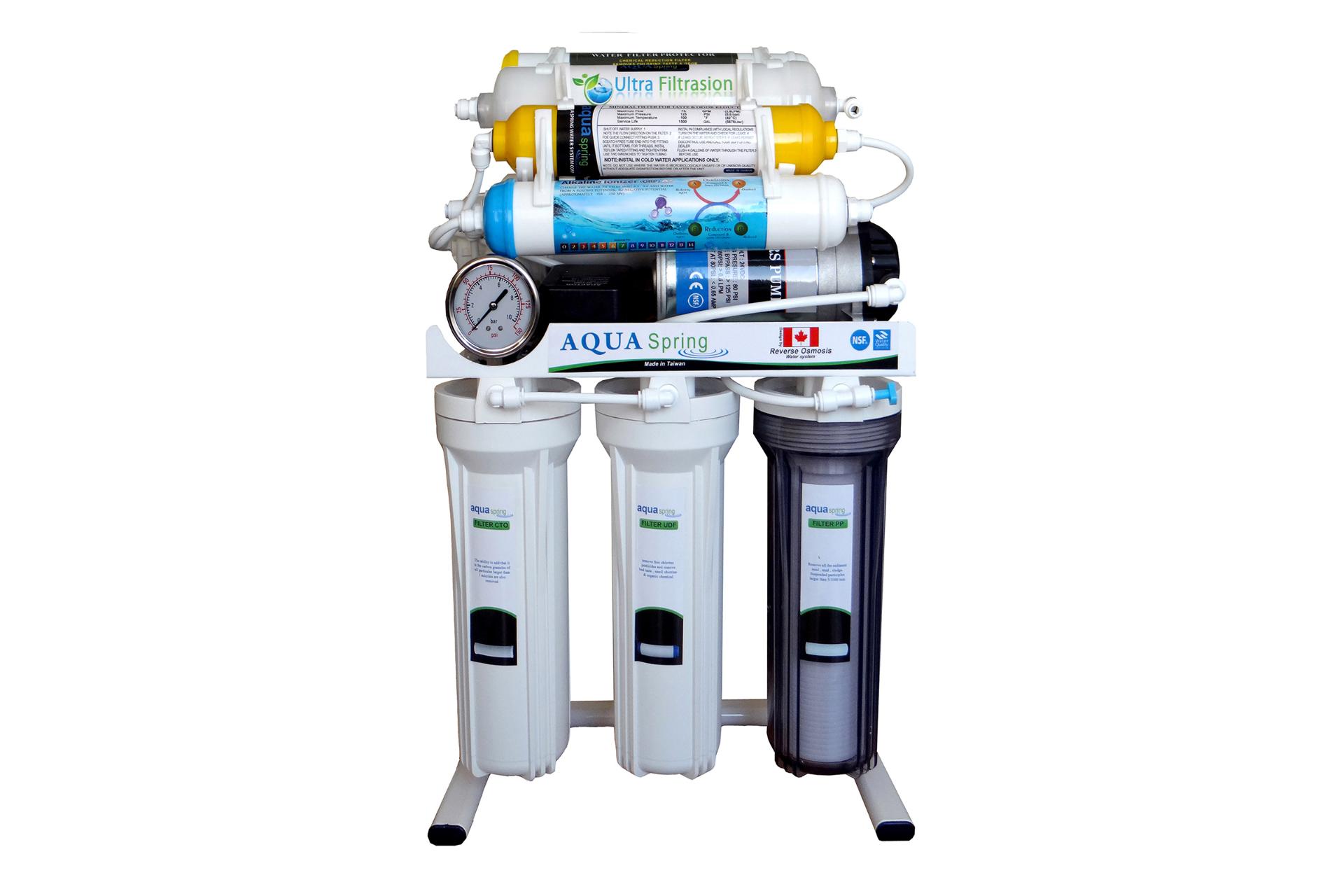 مرجع متخصصين ايران دستگاه تصفيه آب آكوآ اسپرينگ AQUA Sapring NF3900