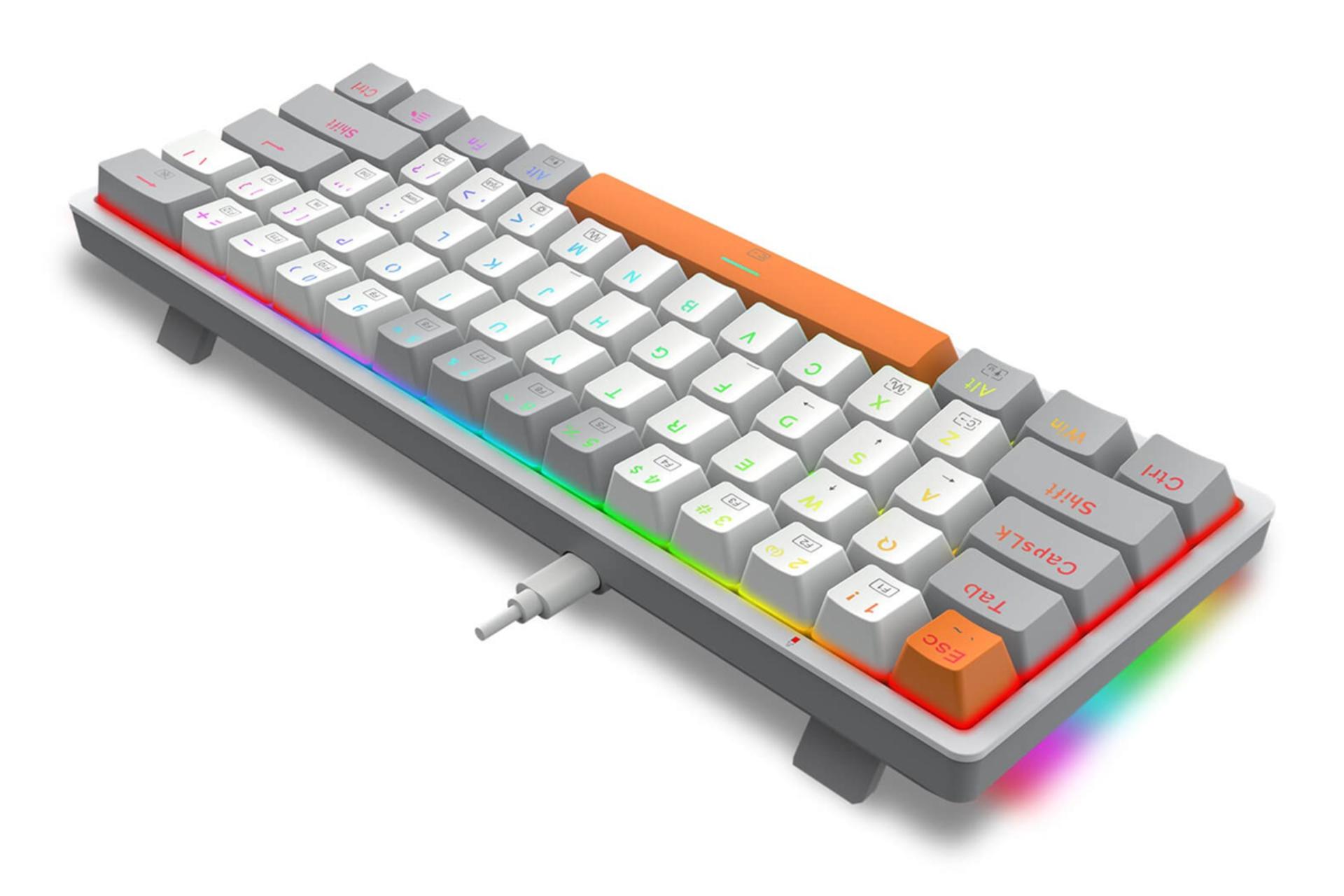 کانکتور و اتصال کیبورد ردراگون Akali K642-RGB