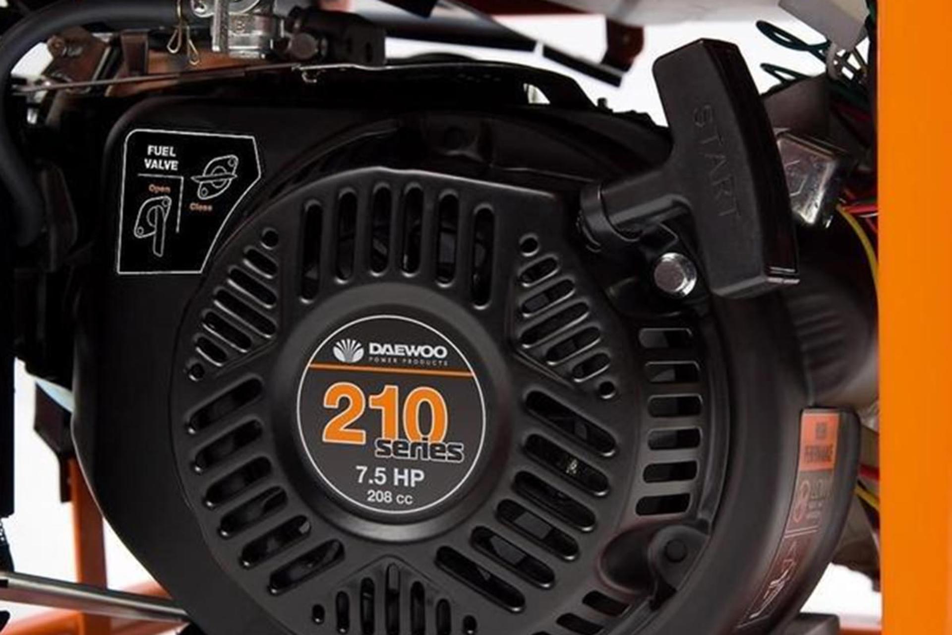 موتور برق دوو Daewoo GD3500 نمای هندل استارت