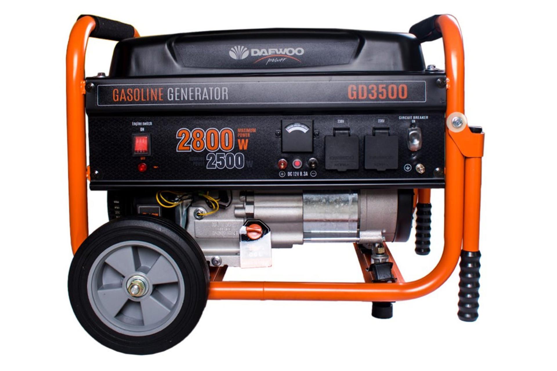 موتور برق دوو Daewoo GD3500 نمای جلو