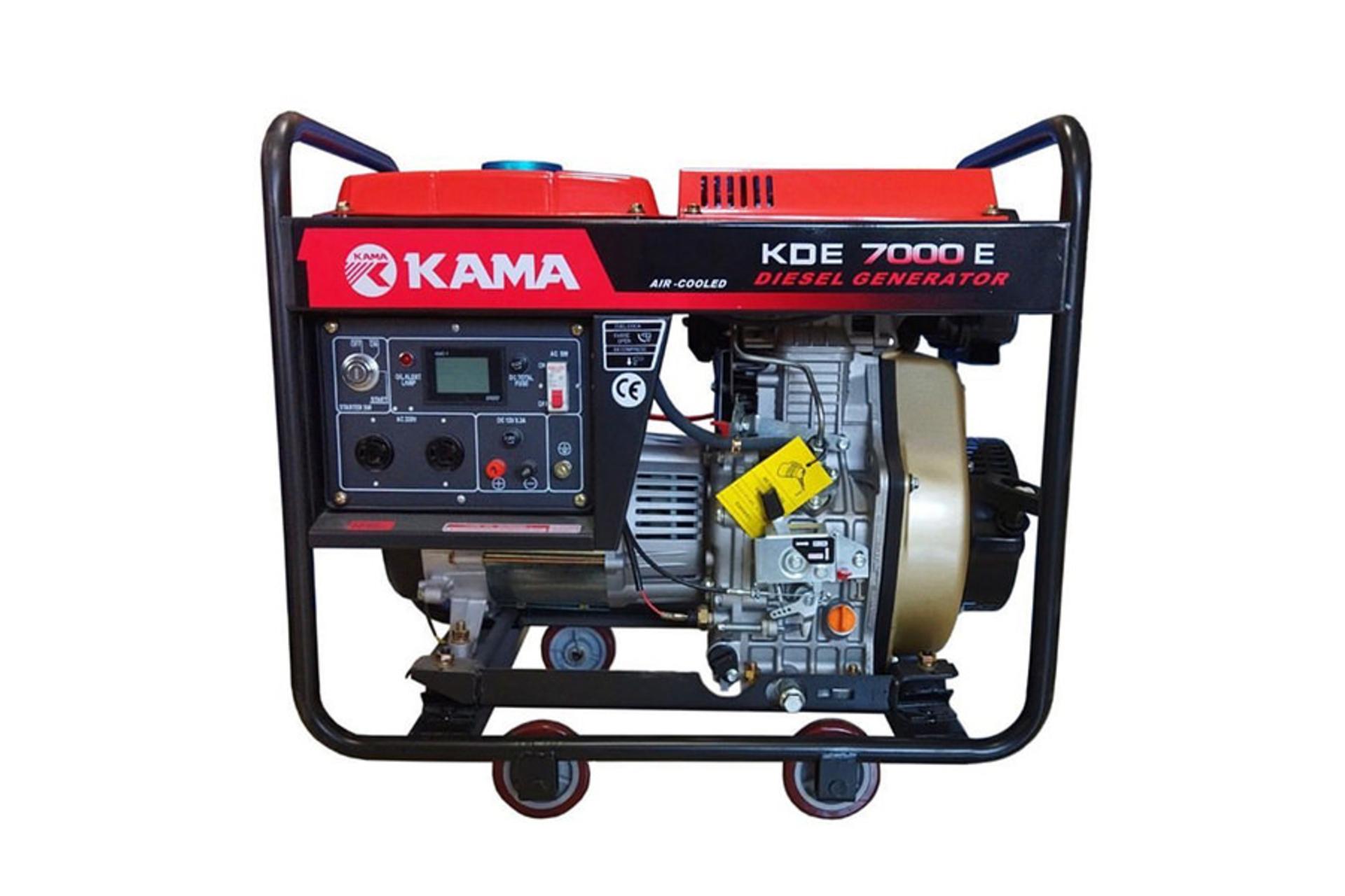 موتور برق کاما KAMA KDE 7000E نمای جلو