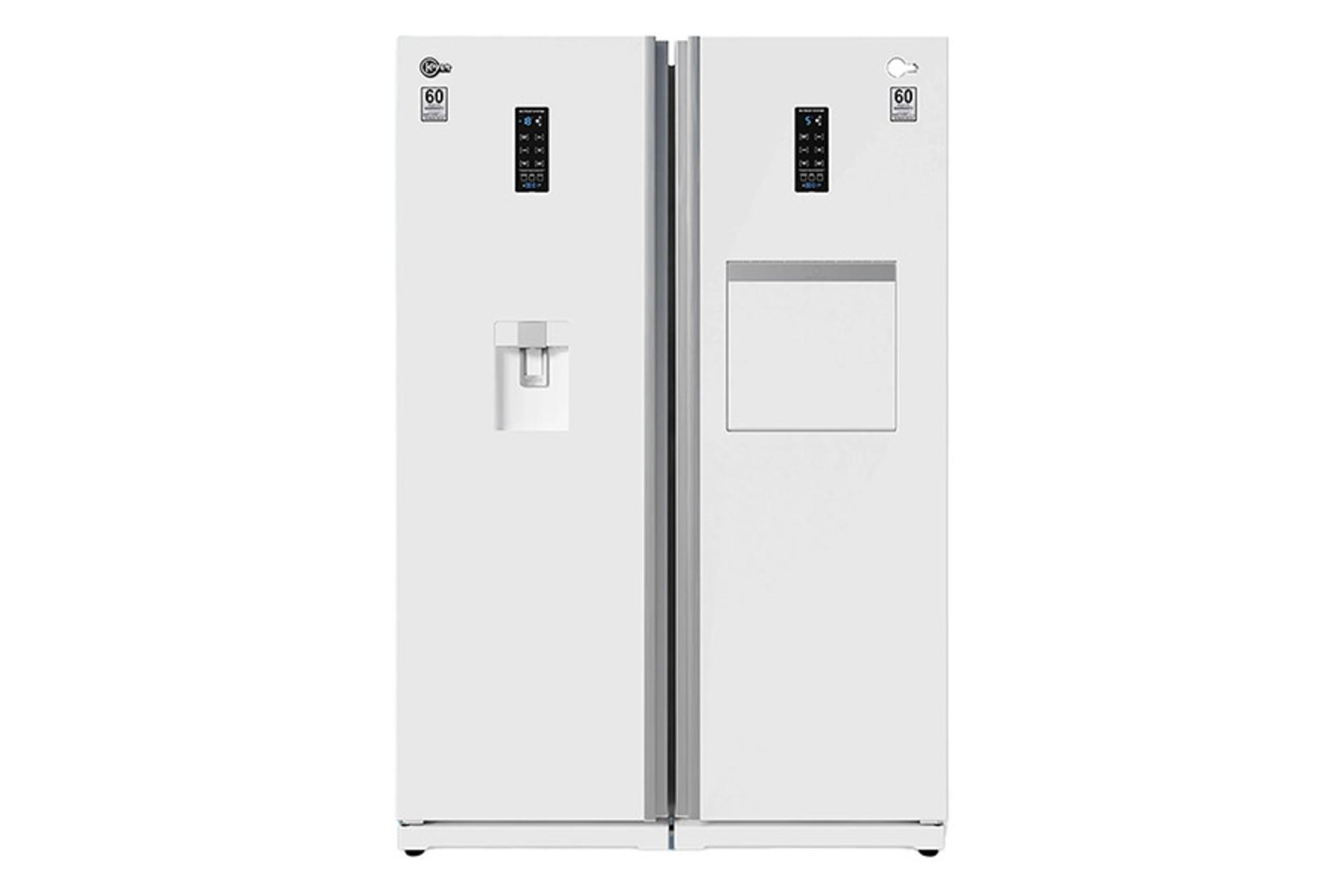 یخچال فریزر کلور گلوری پلاس Clever Glory Plus S60 رنگ سفید