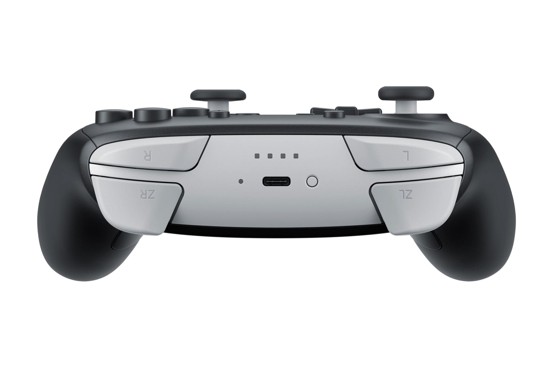 نمای روبرو دسته بازی نینتندو سوییچ 2 پرو کنترلر / Nintendo Switch 2 Pro Controller