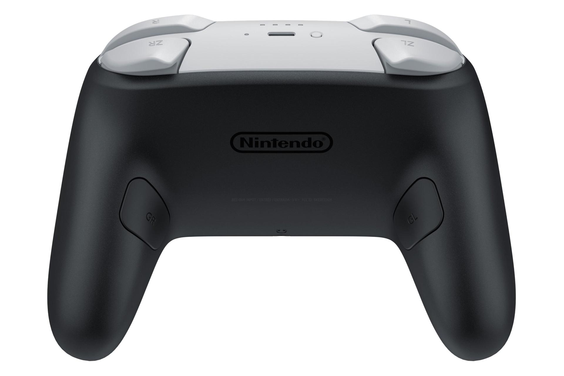 پشت دسته بازی نینتندو سوییچ 2 پرو کنترلر / Nintendo Switch 2 Pro Controller