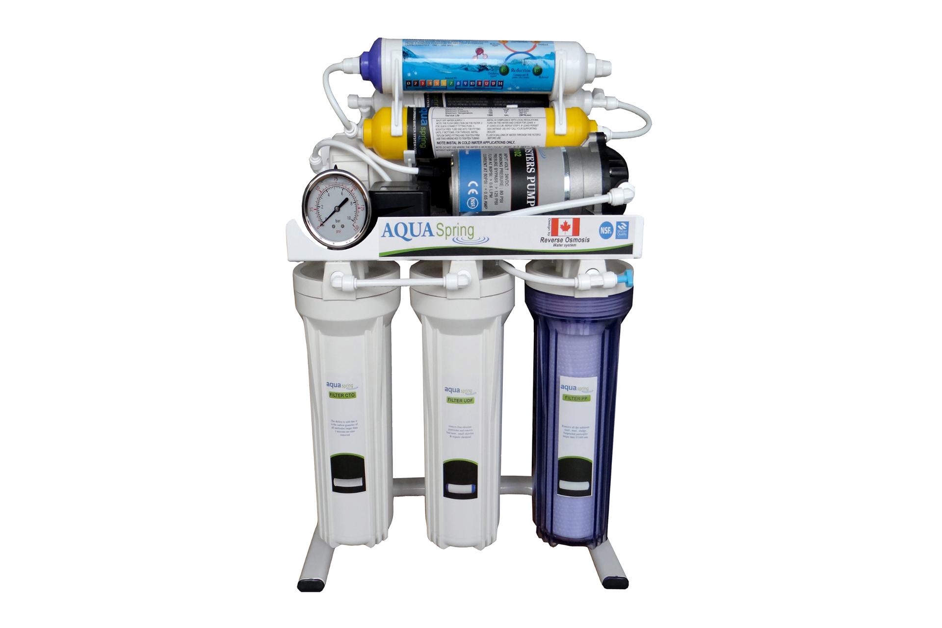 مرجع متخصصين ايران دستگاه تصفيه آب آكوآ اسپرينگ AQUA Sapring RO S151