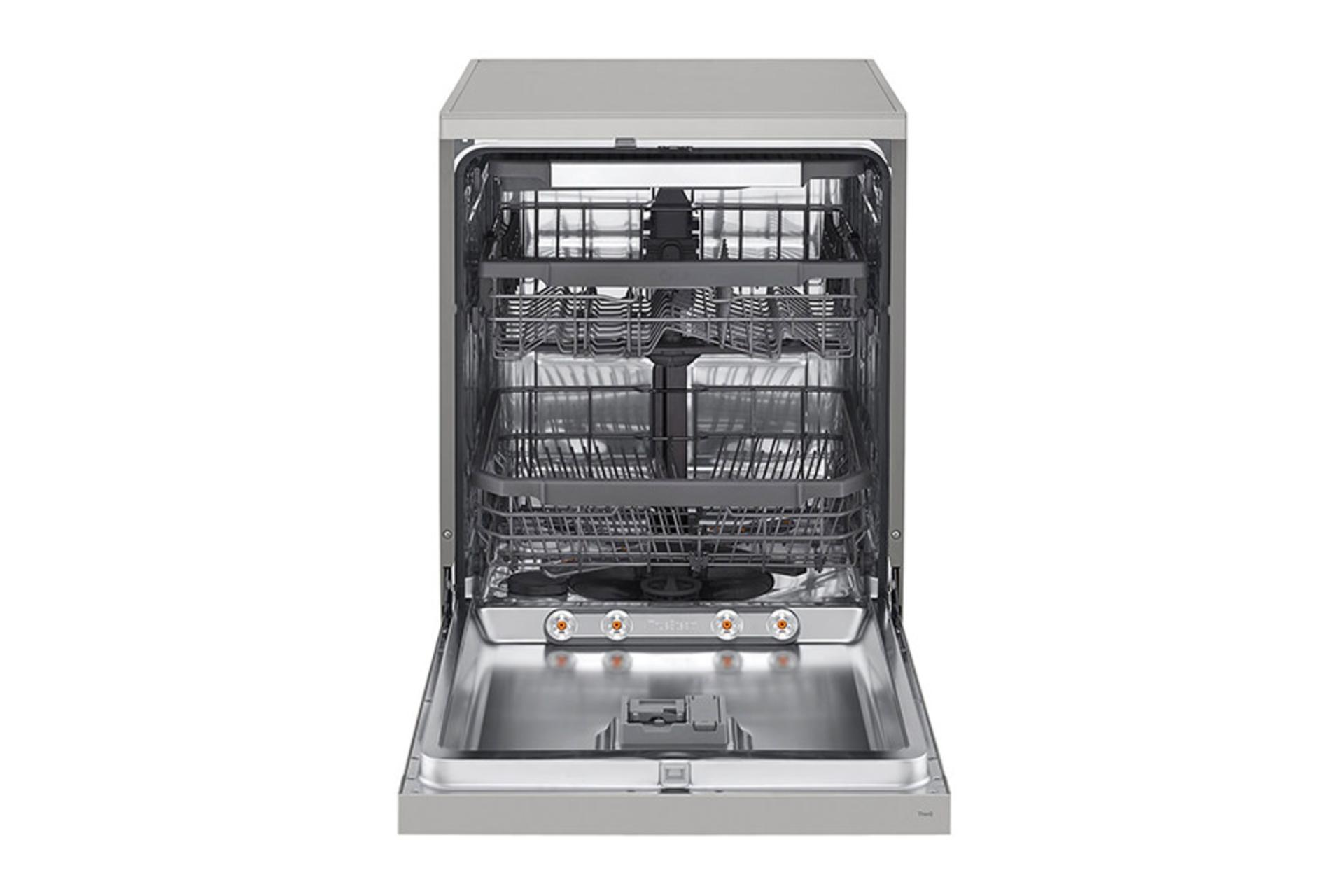 ماشین ظرفشویی ال جی LG DFC435 نمای داخل