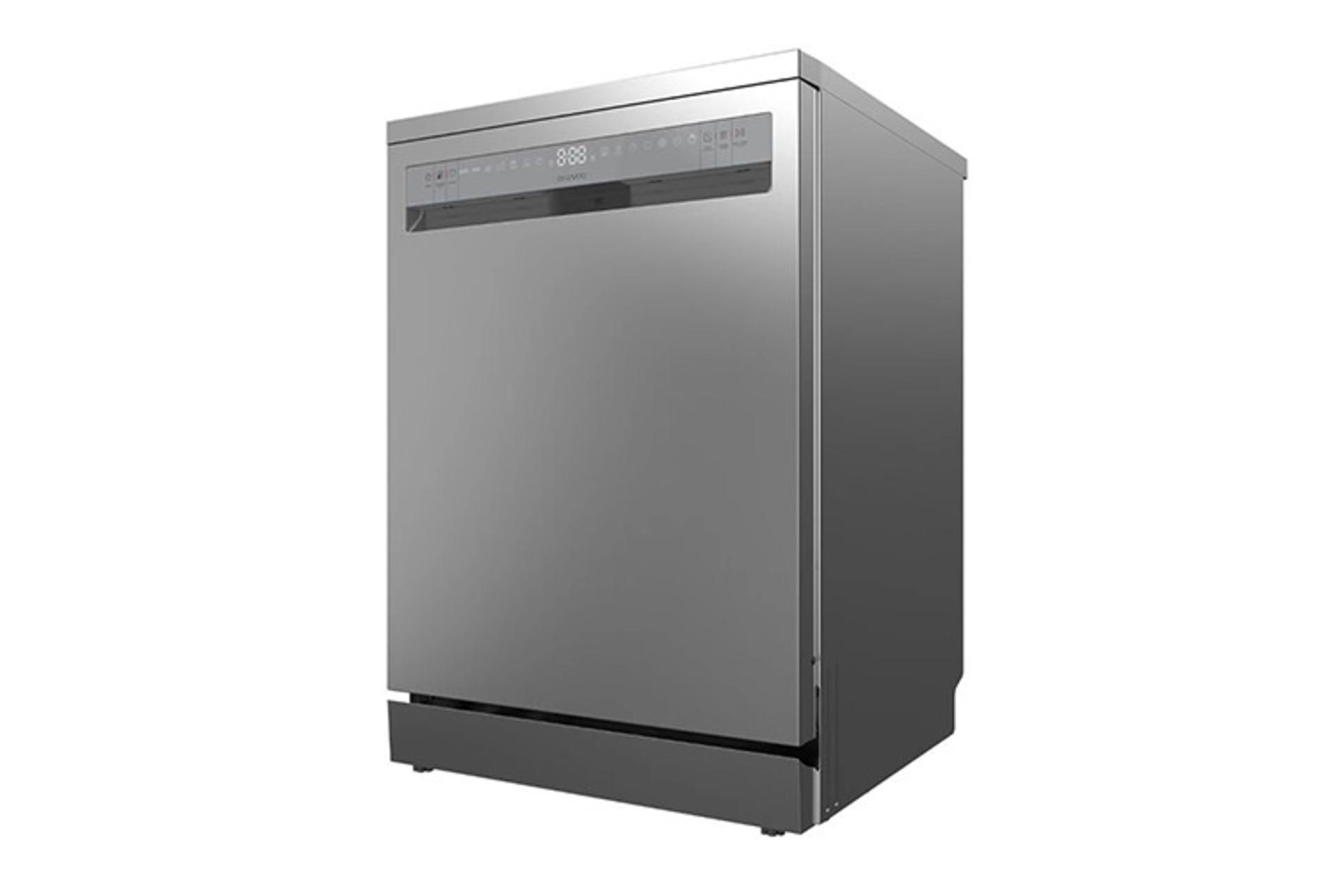 ماشین ظرفشویی دوو Daewoo DW-200 نمای جلو و جانبی