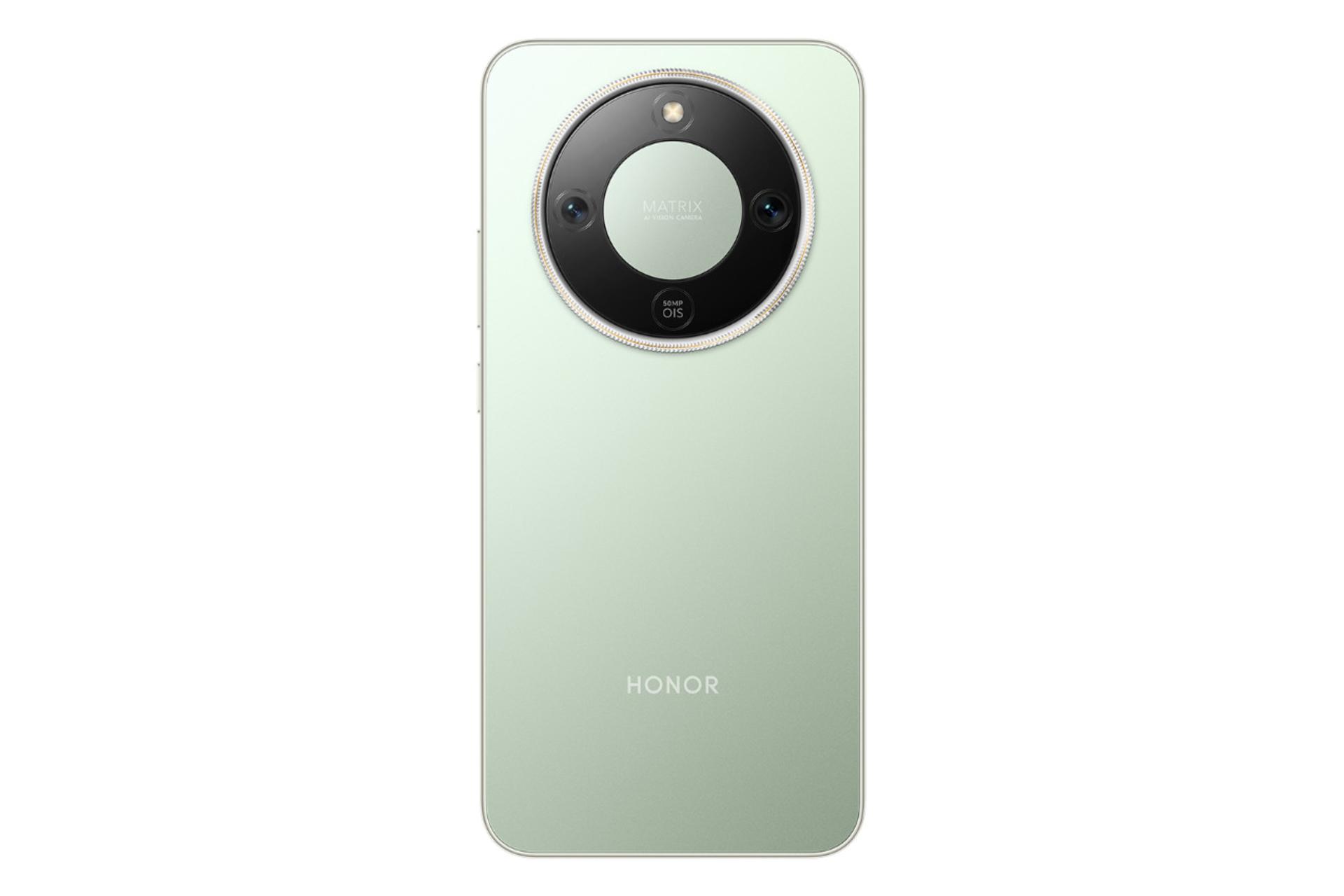 پنل پشت و چینش دوربین گوشی موبایل آنر HONOR X70 سبز