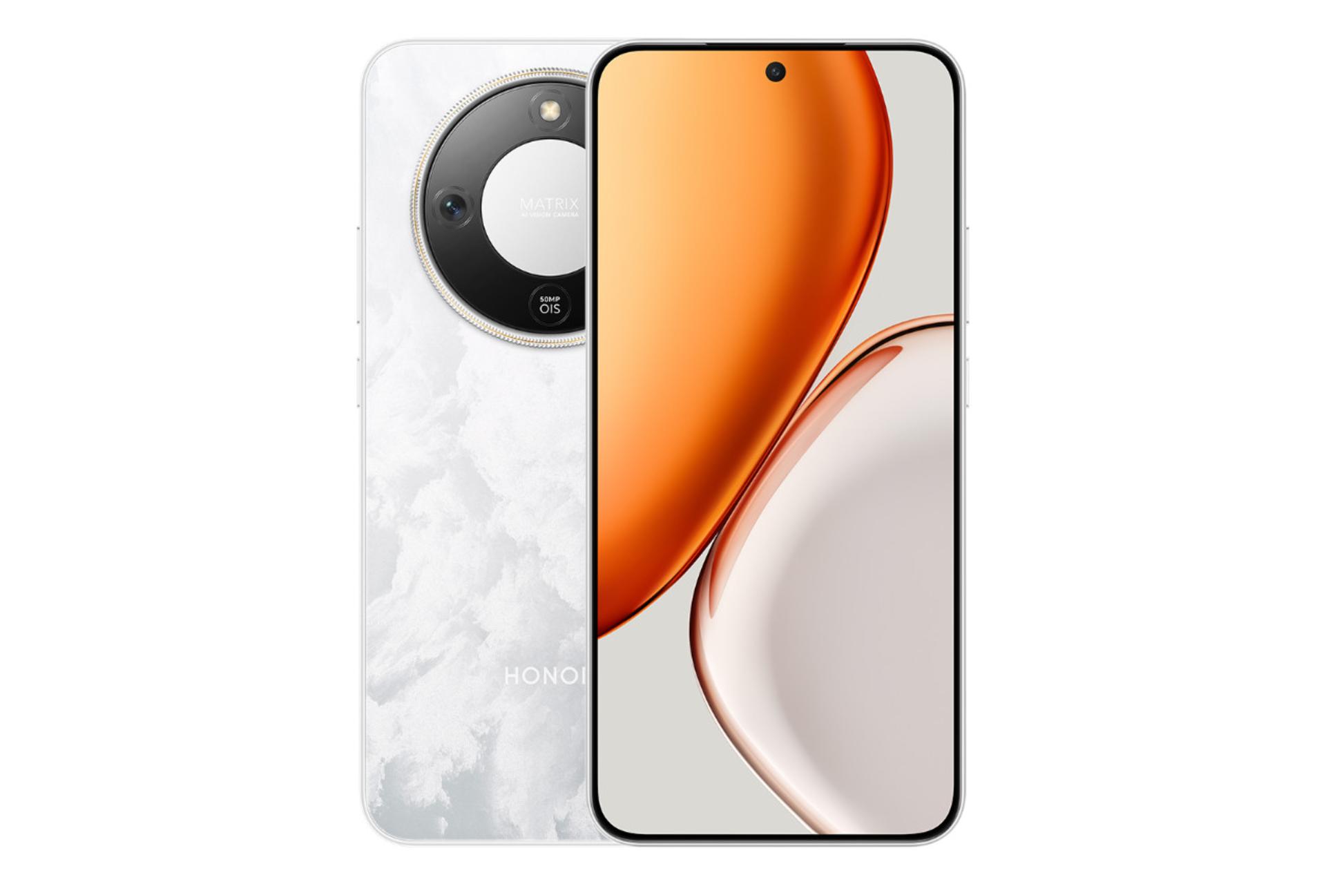 پنل جلو و پشت گوشی موبایل آنر HONOR X70 سفید