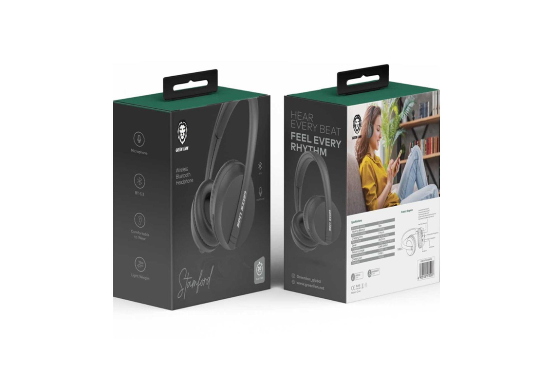 جعبه هدفون گرین لیون Stamford