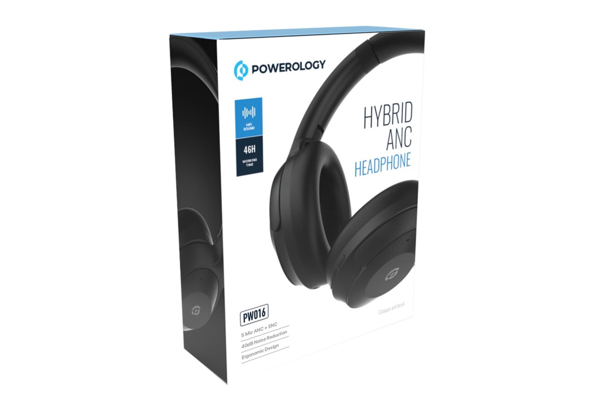 جعبه هدفون پاورولوجی Hybrid ANC
