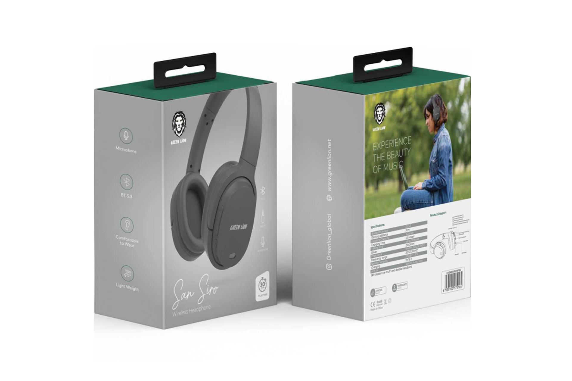 جعبه هدفون گرین لیون San Siro
