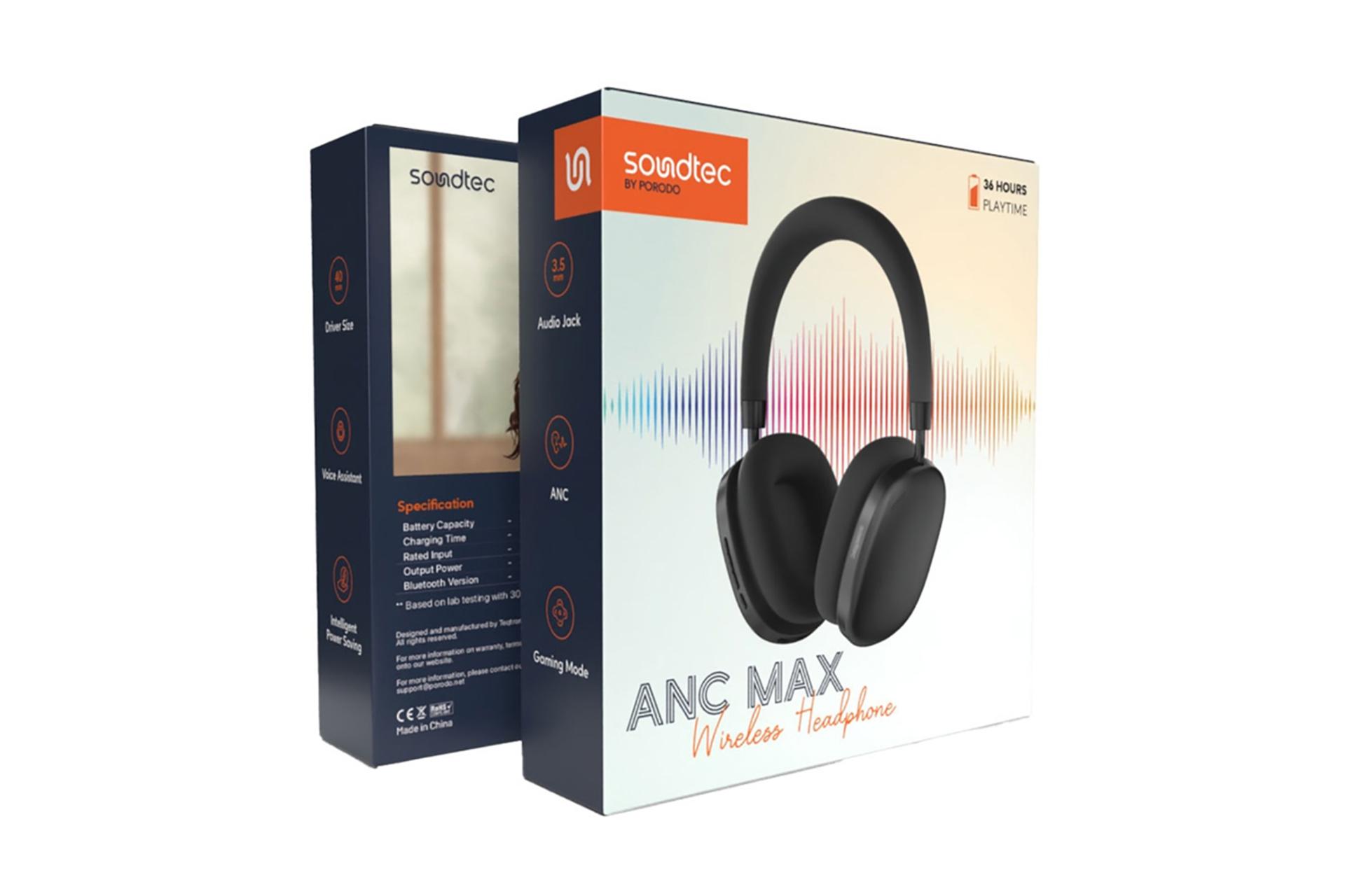 جعبه هدفون پرودو Soundtec Airpodmax