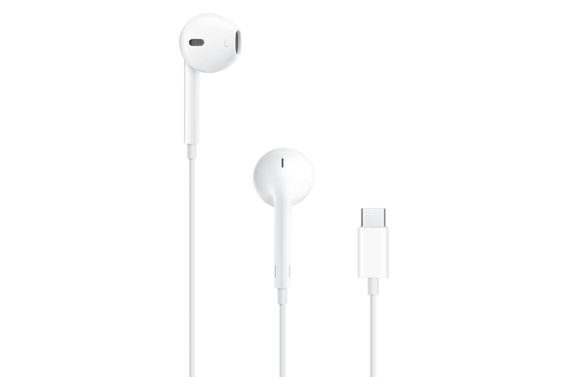 هدفون اپل EarPods USB-C رنگ سفید
