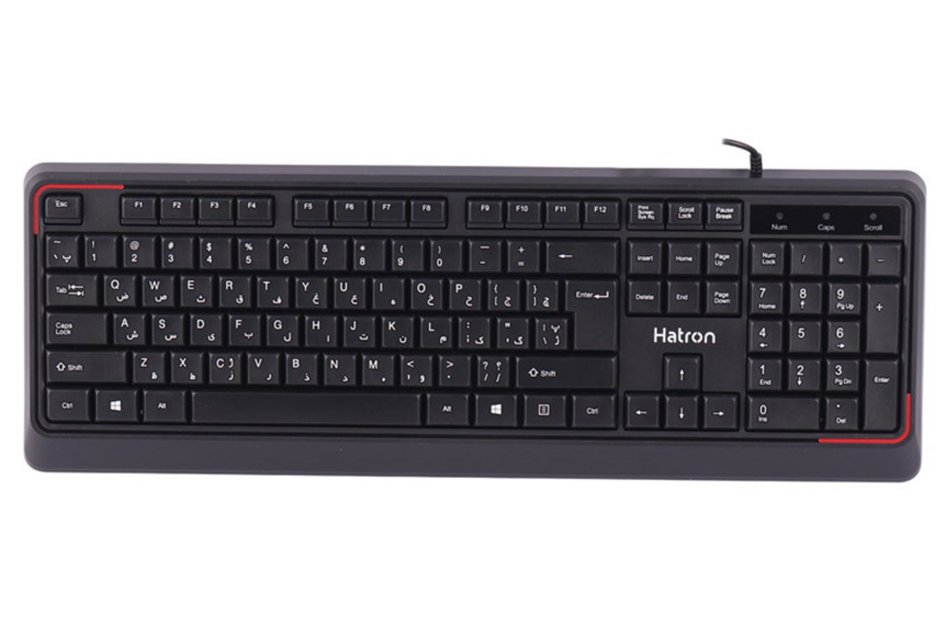 کیبورد هترون HK180 نمای بالا