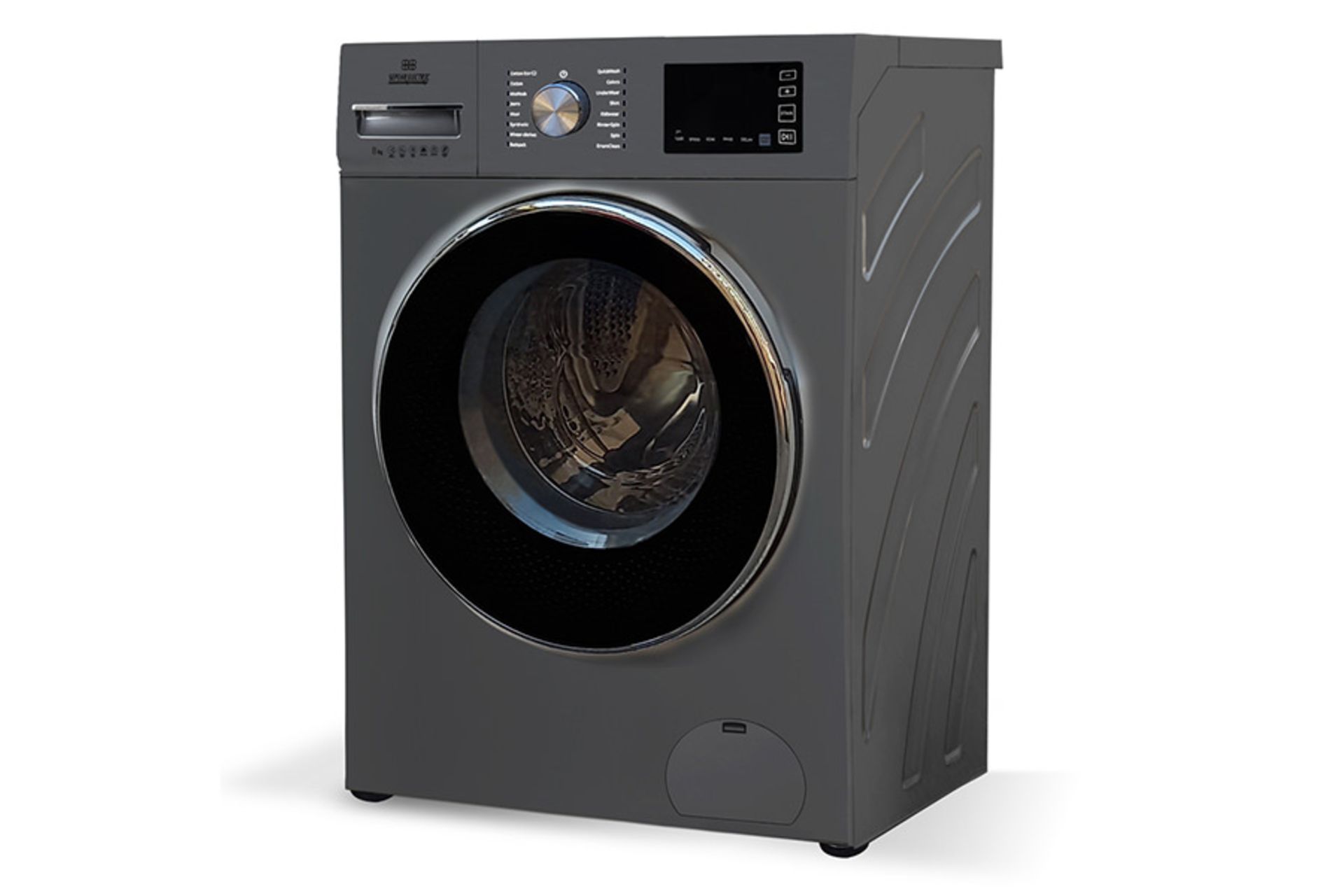 ماشین لباسشویی سپهر الکتریک Sepehr Electric SE1286 رنگ خاکستری