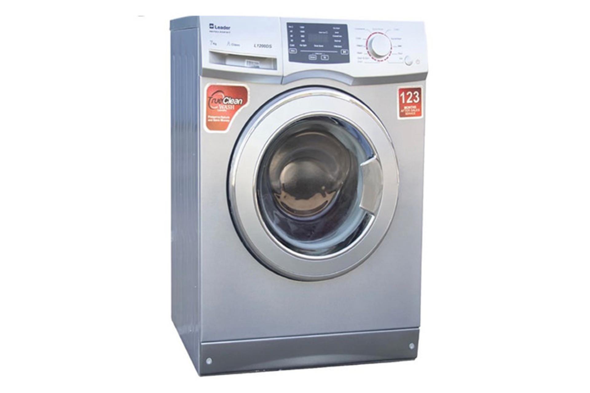 ماشین لباسشویی لیدر Leader L1200 نمای جلو و جانبی