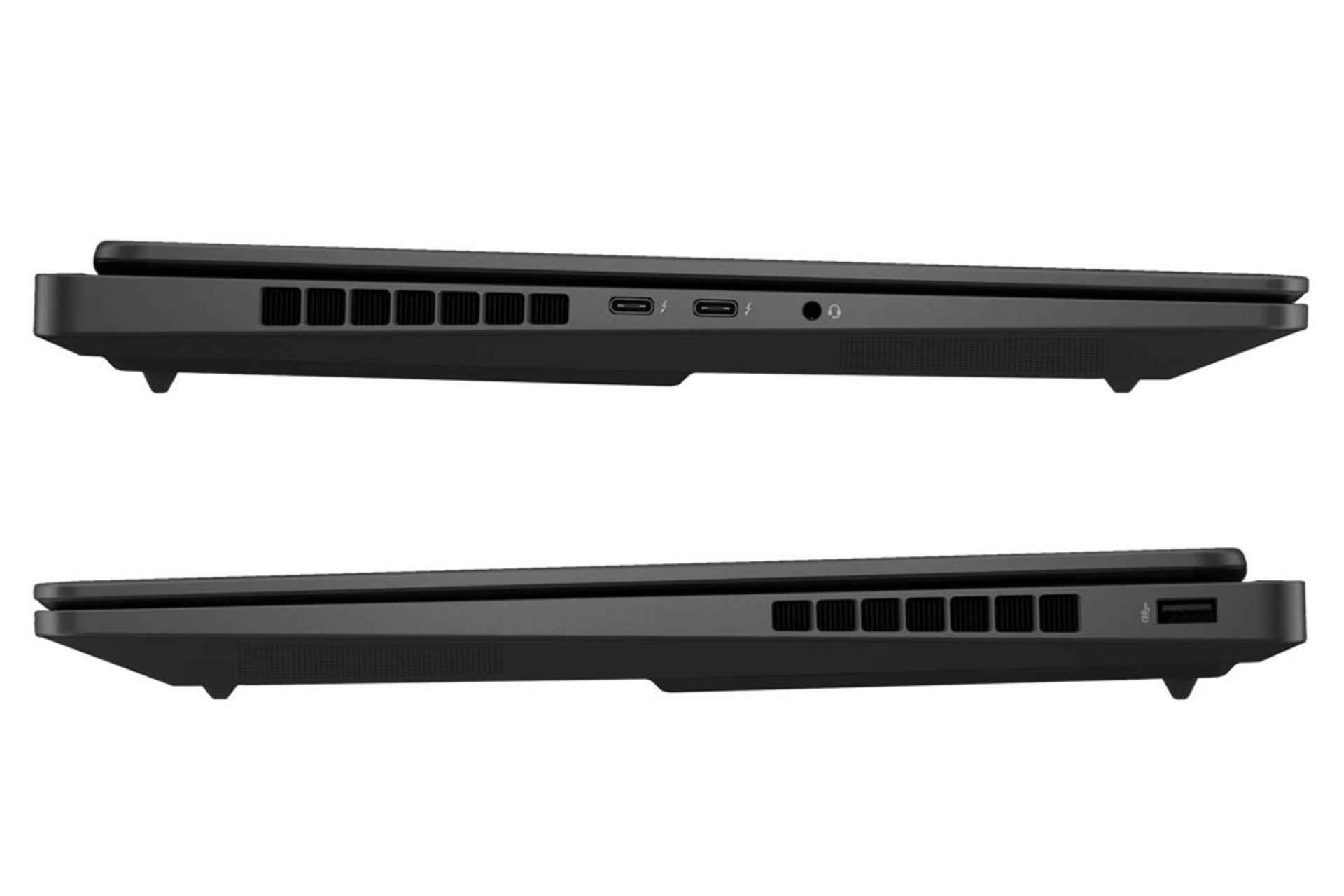 لپ تاپ اچ پی HP OMEN MAX 16- ah0033dx نمای جانبی و درگاه ها